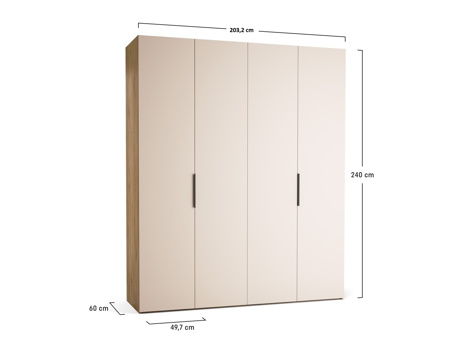 Kleiderschrank Daltoro 125