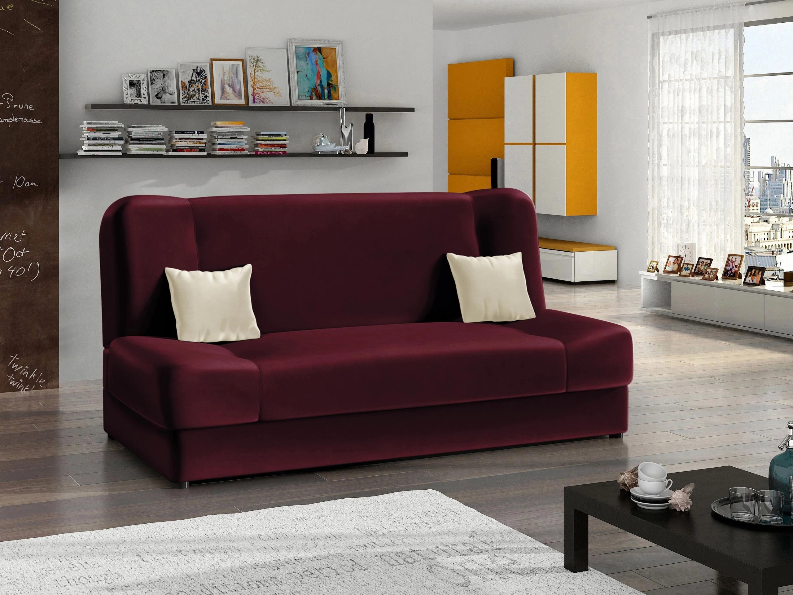 Schlafsofa Comfivo Cera (Magic Velvet 2202 + Magic Velvet 2250)