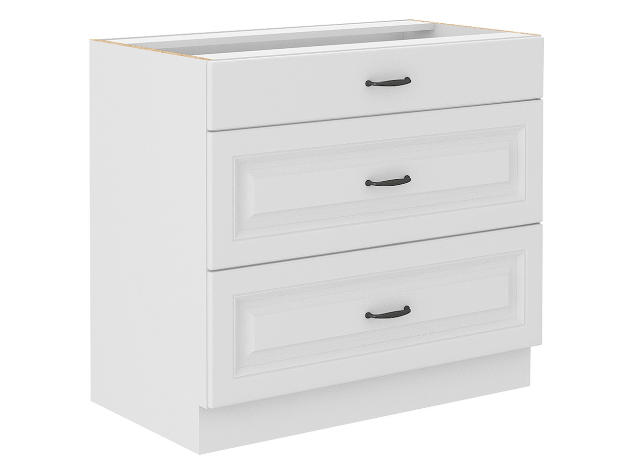 Modularer Schrank mit Schubladen Retro White 120