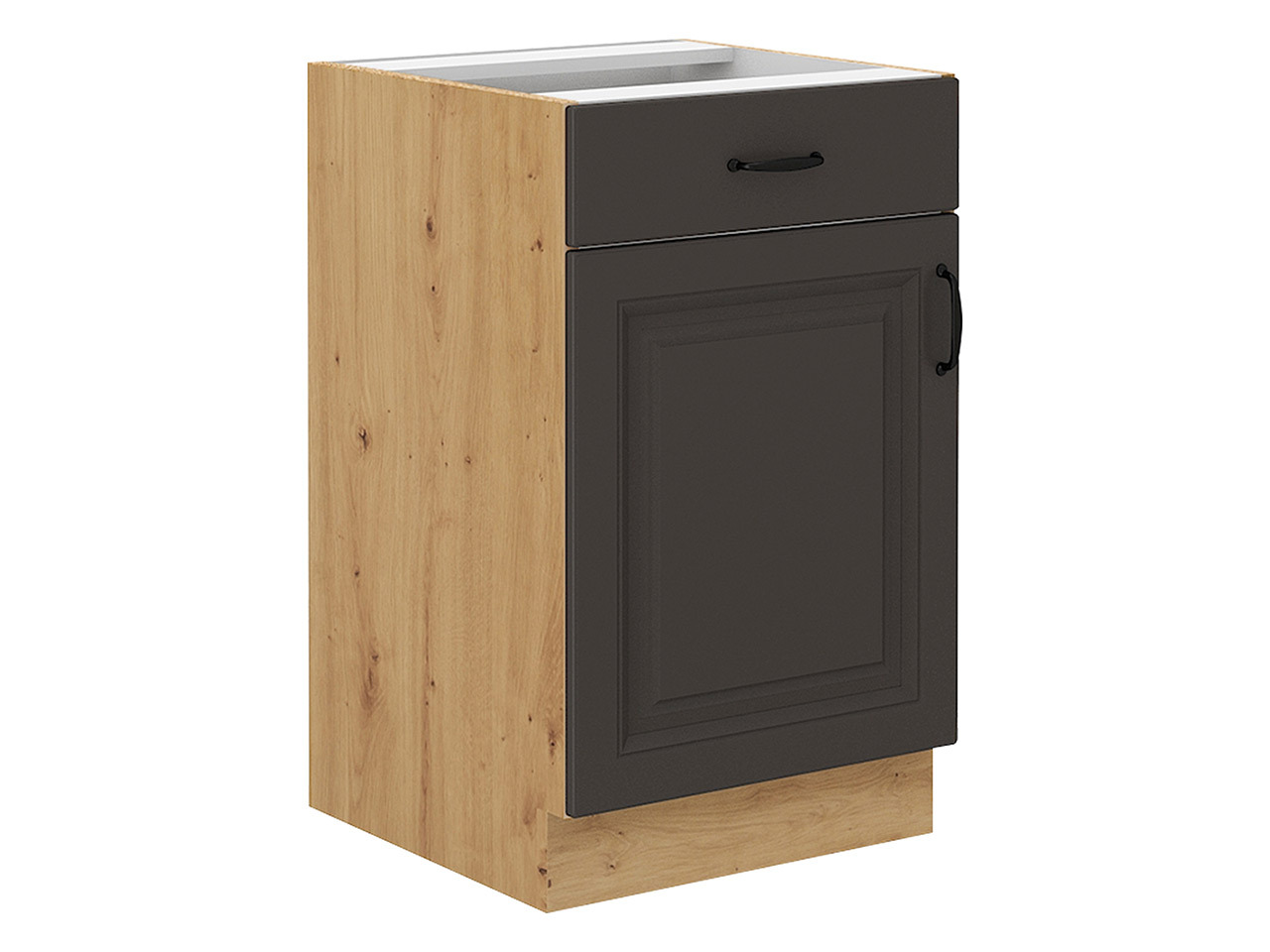 Modularer Schrank mit Schubladen und Türen Retro Grey 105