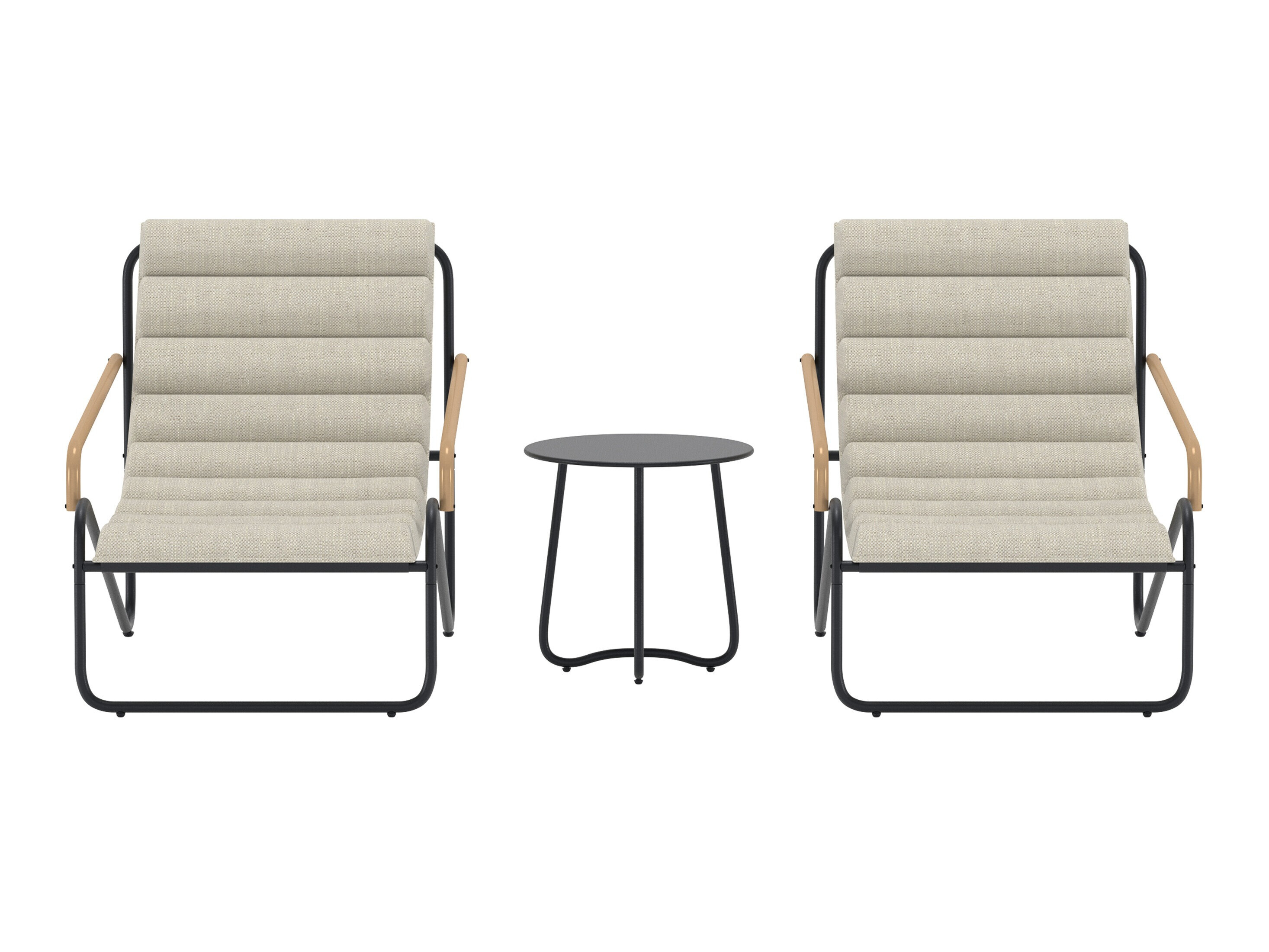 Balkonset Dallas 5194 (Schwarz)