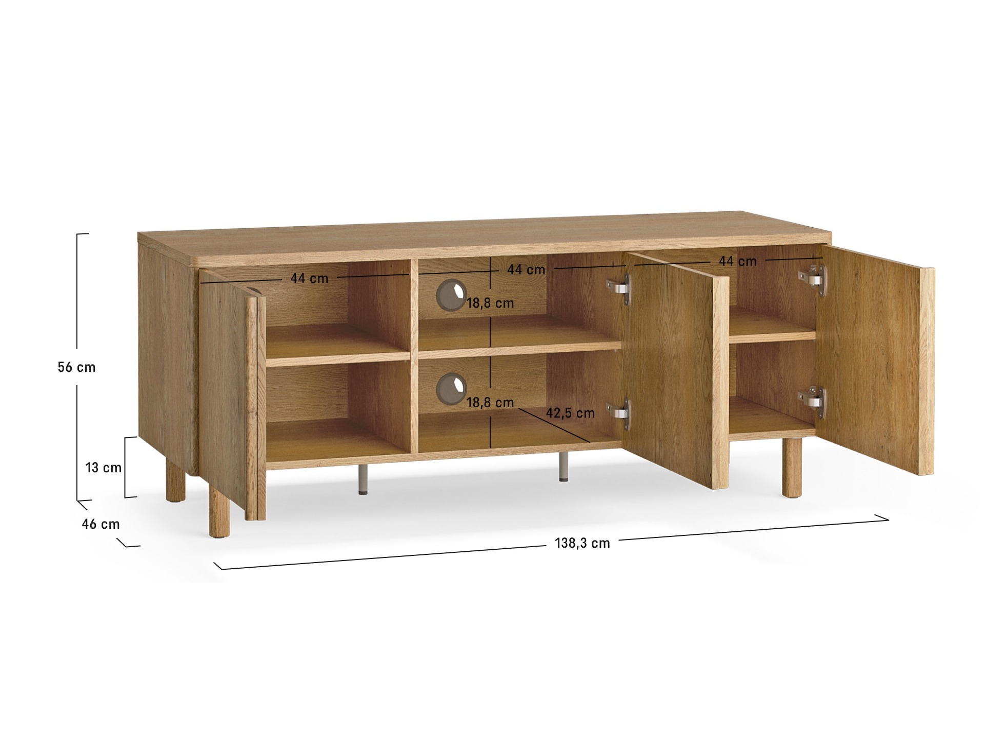 TV-Möbel Ruvcamu 103