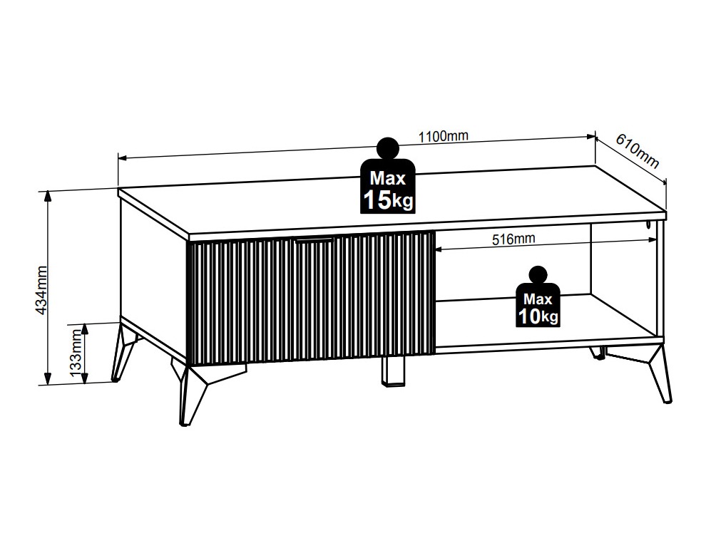 Couchtisch Ruvmeli 106