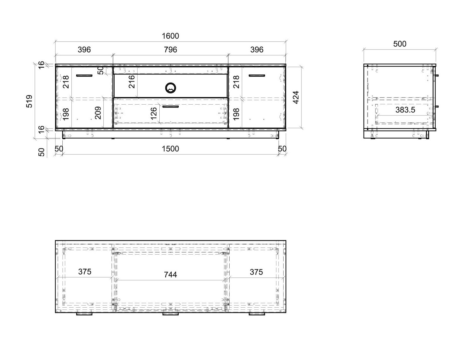 TV-Möbel Salsalo 101