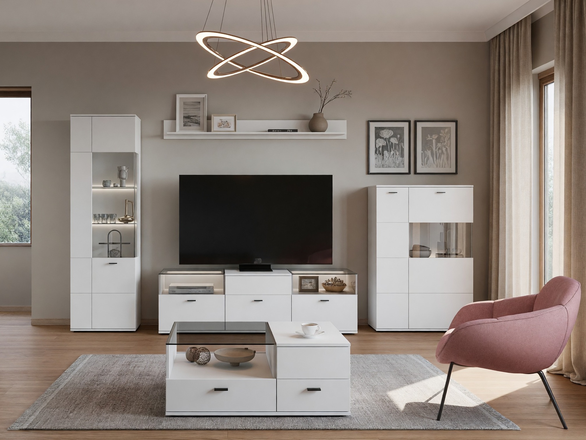 Wohnzimmer-Set Alnue 107