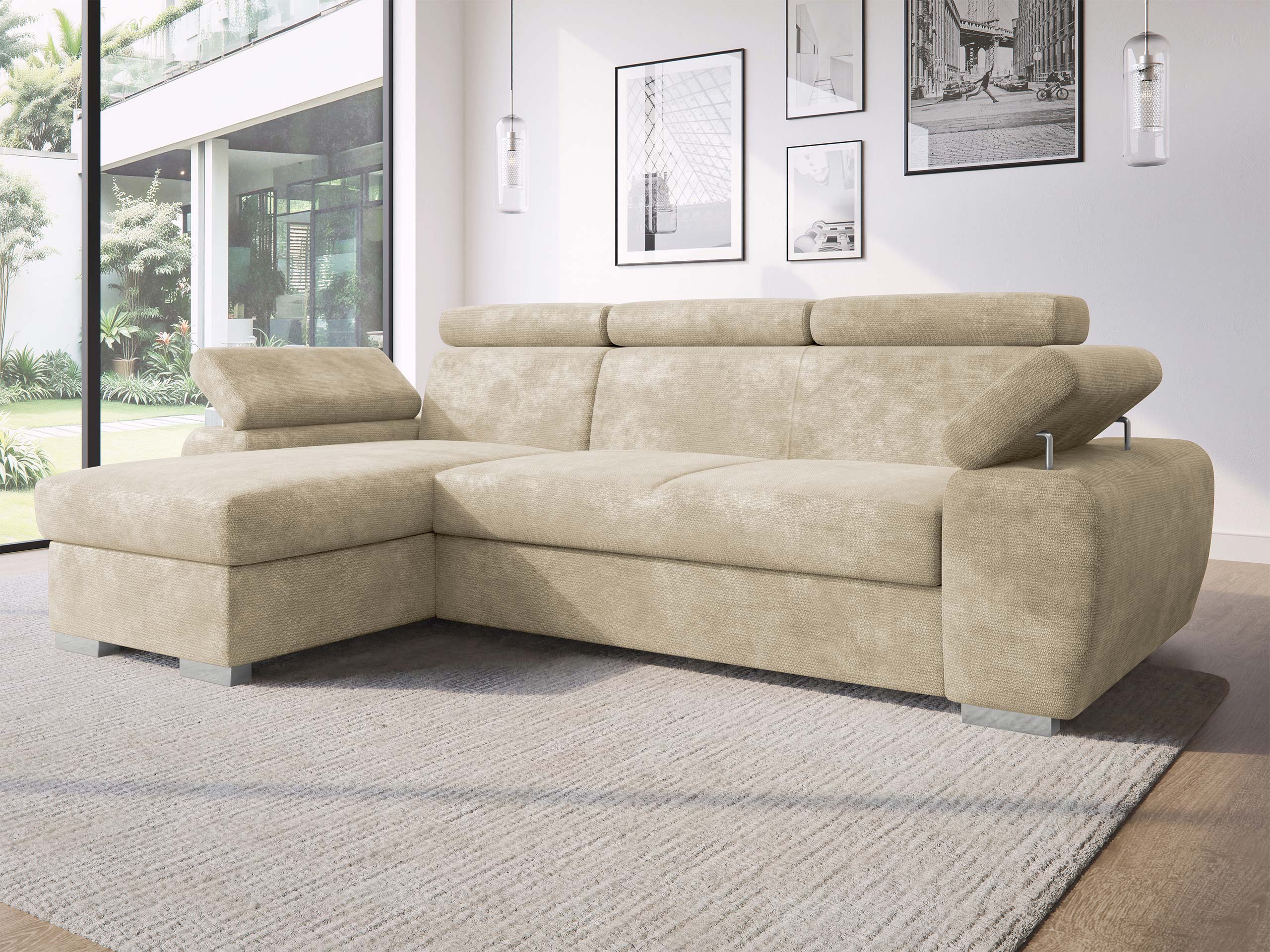 Ecksofa Columbus 252 (Lumo 30)