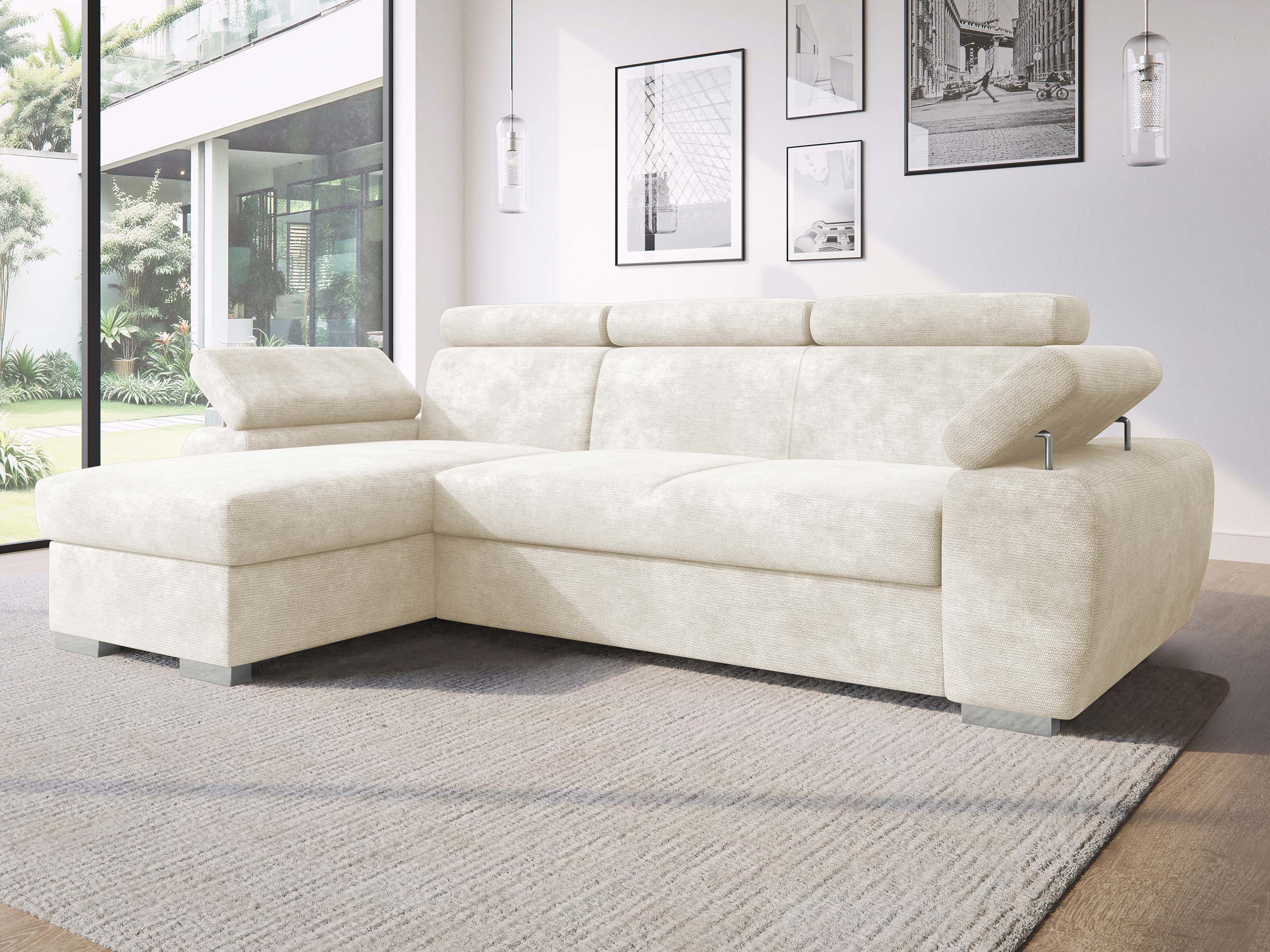 Ecksofa Columbus 252 (Lumo 55)