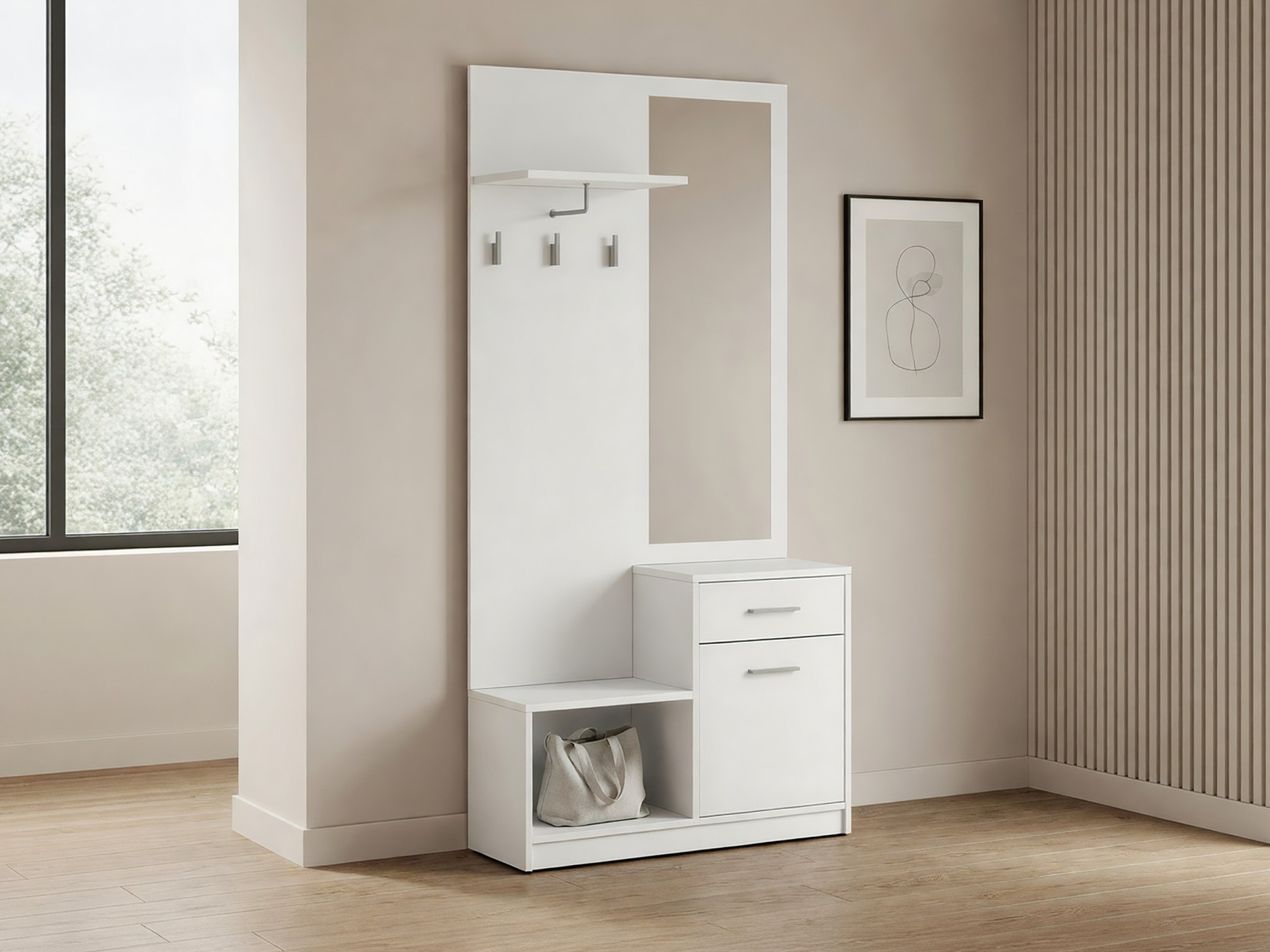 Flurgarnitur Novsore 121 (Weiss)