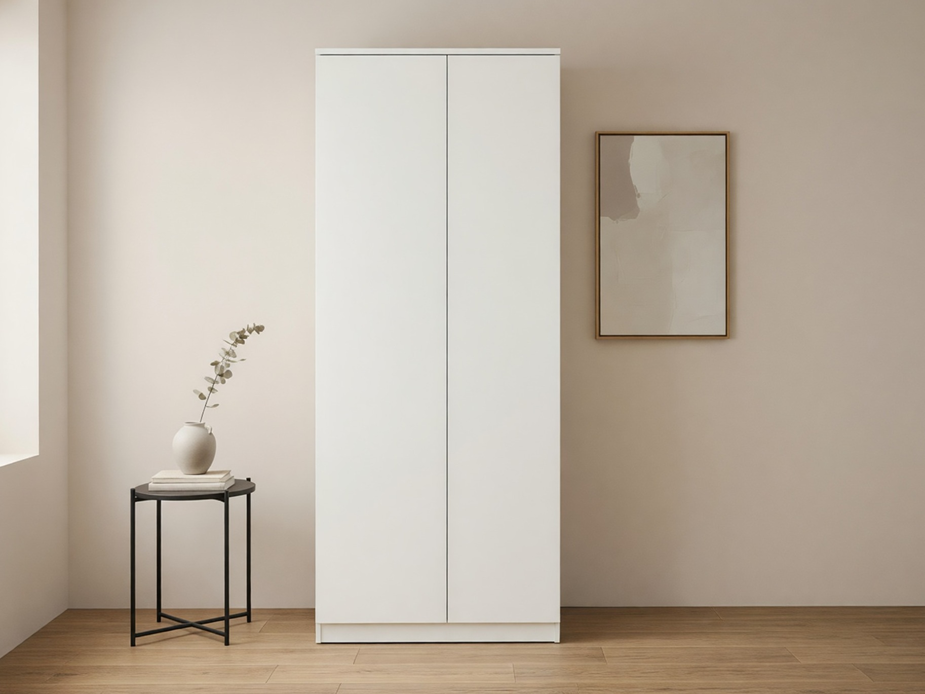 Kleiderschrank Elbvelu 118 (Weiss)