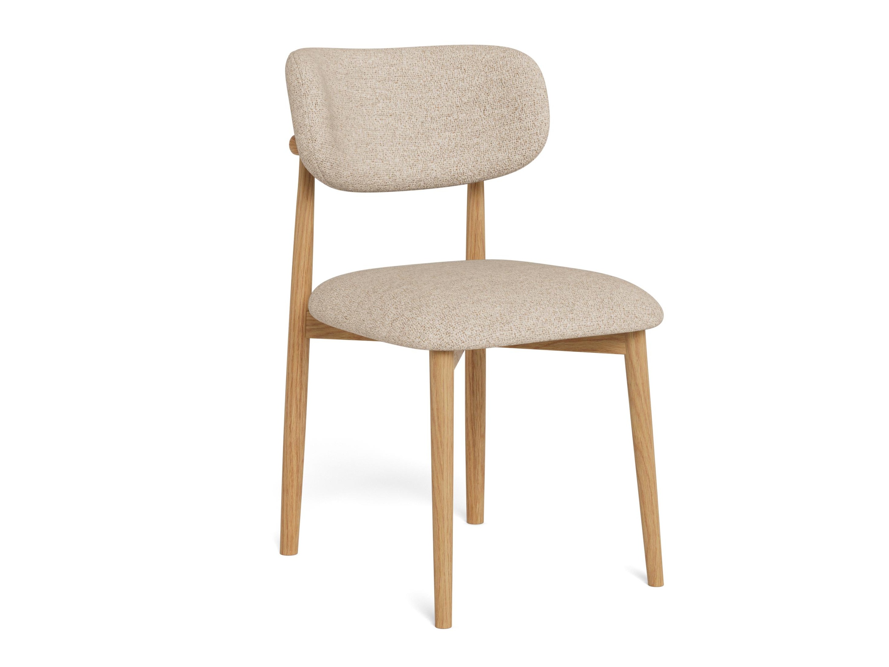 Stuhl Norsica 1060 (Eichenholzoptik + Beige)