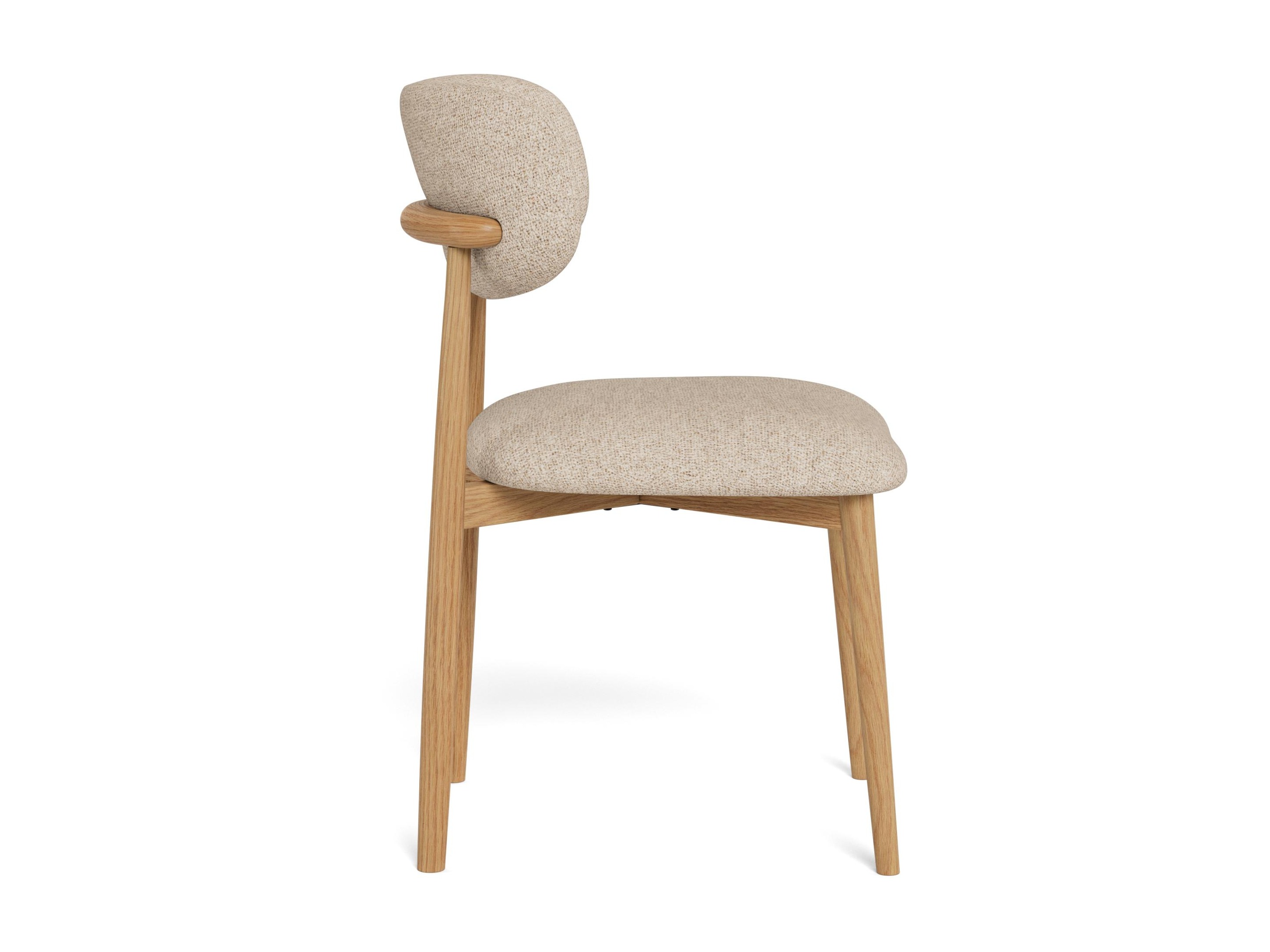 Stuhl Norsica 1060 (Eichenholzoptik + Beige)