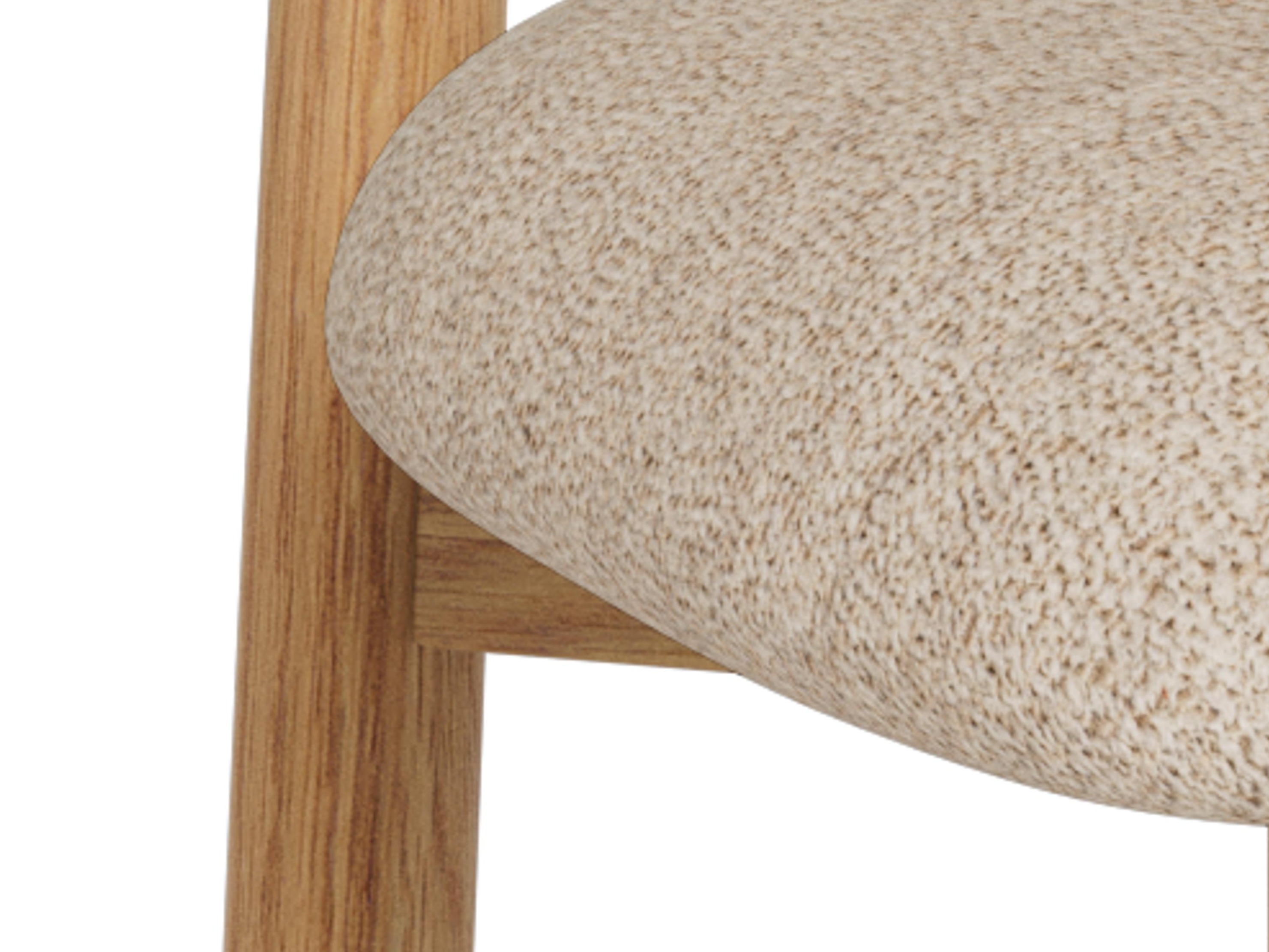 Stuhl Norsica 1060 (Eichenholzoptik + Beige)