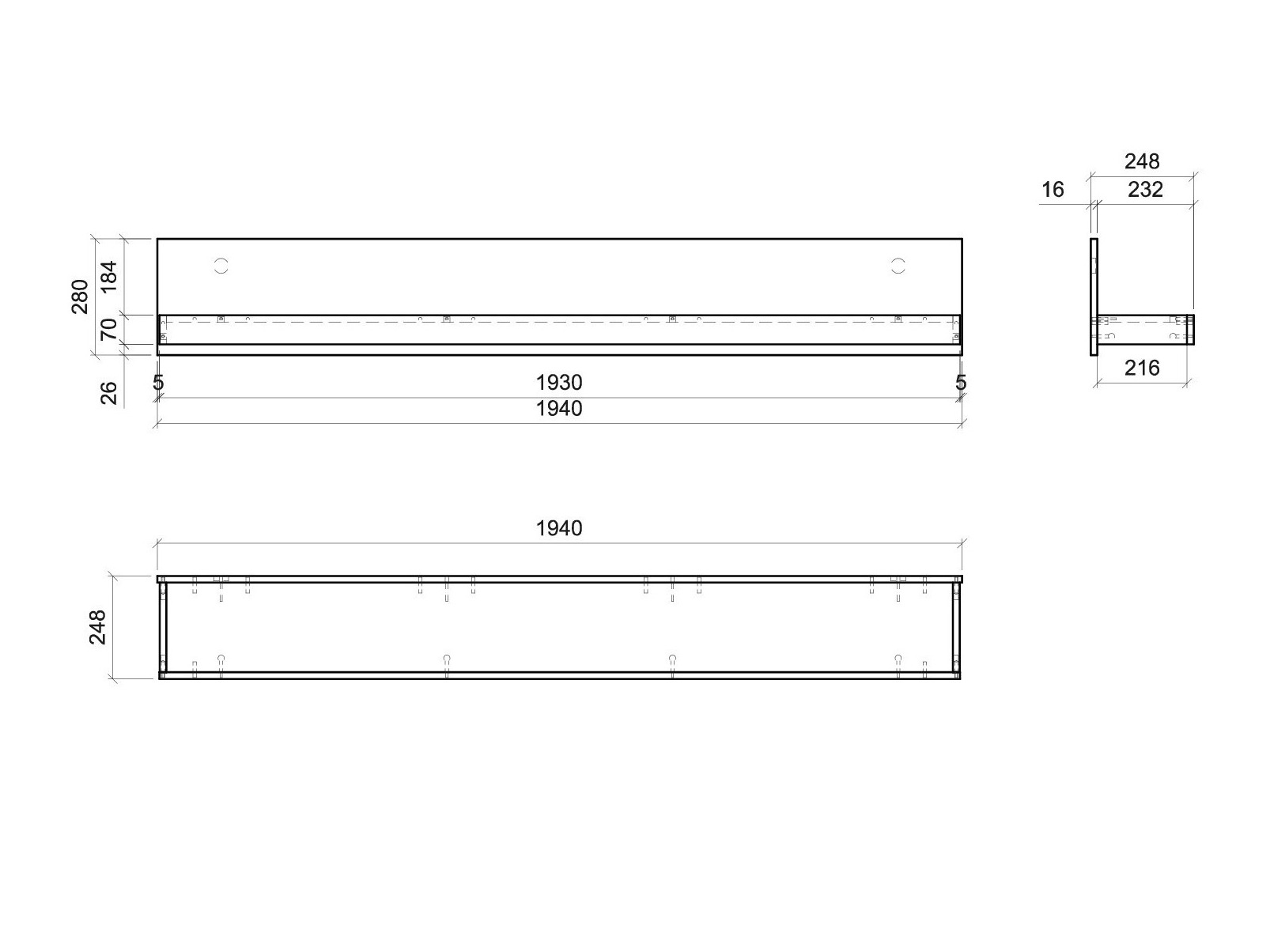 Wandregal Ophtola 112