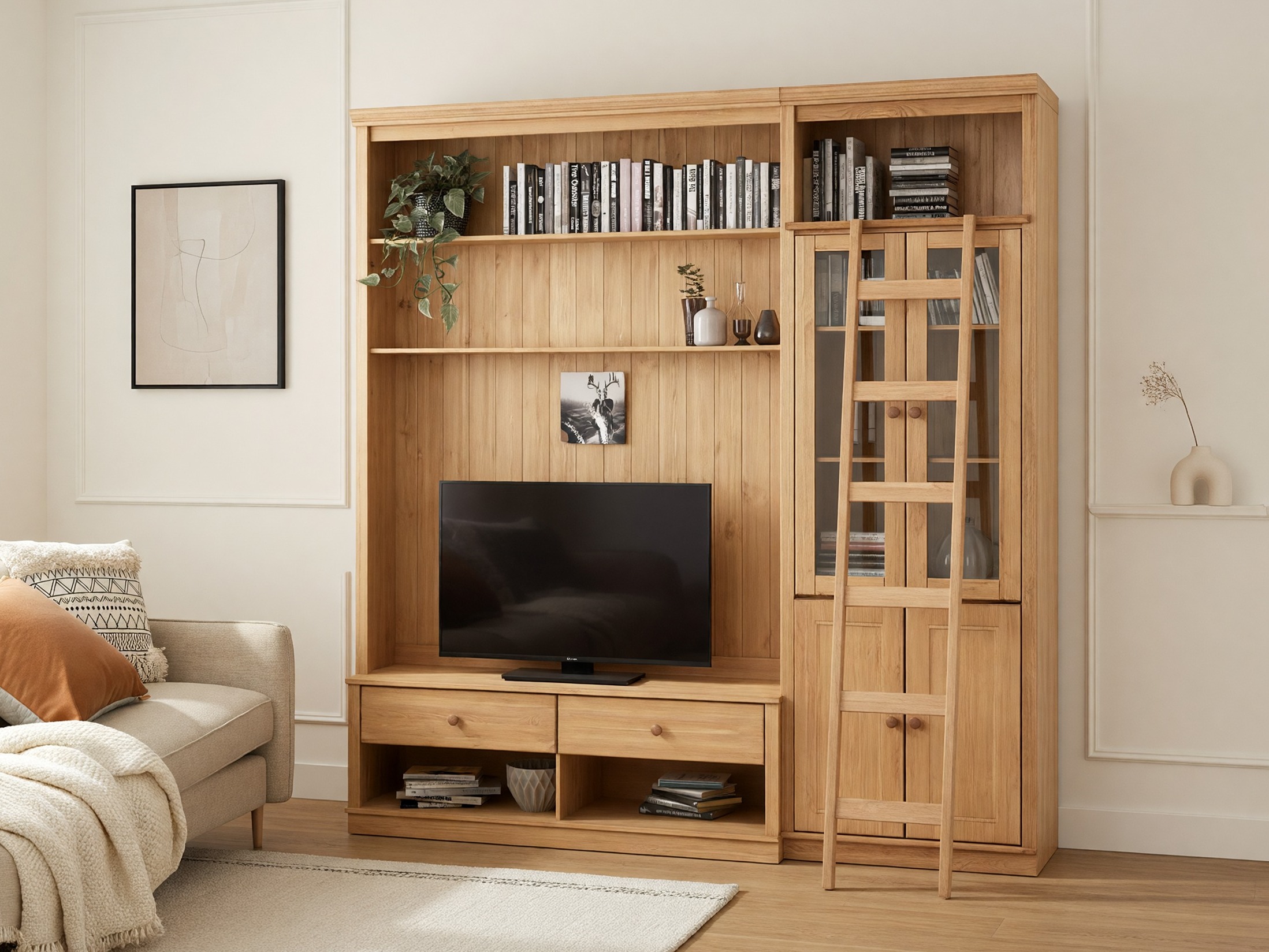 Wohnzimmer-Sets Saltoro 125 (Hellbraun)