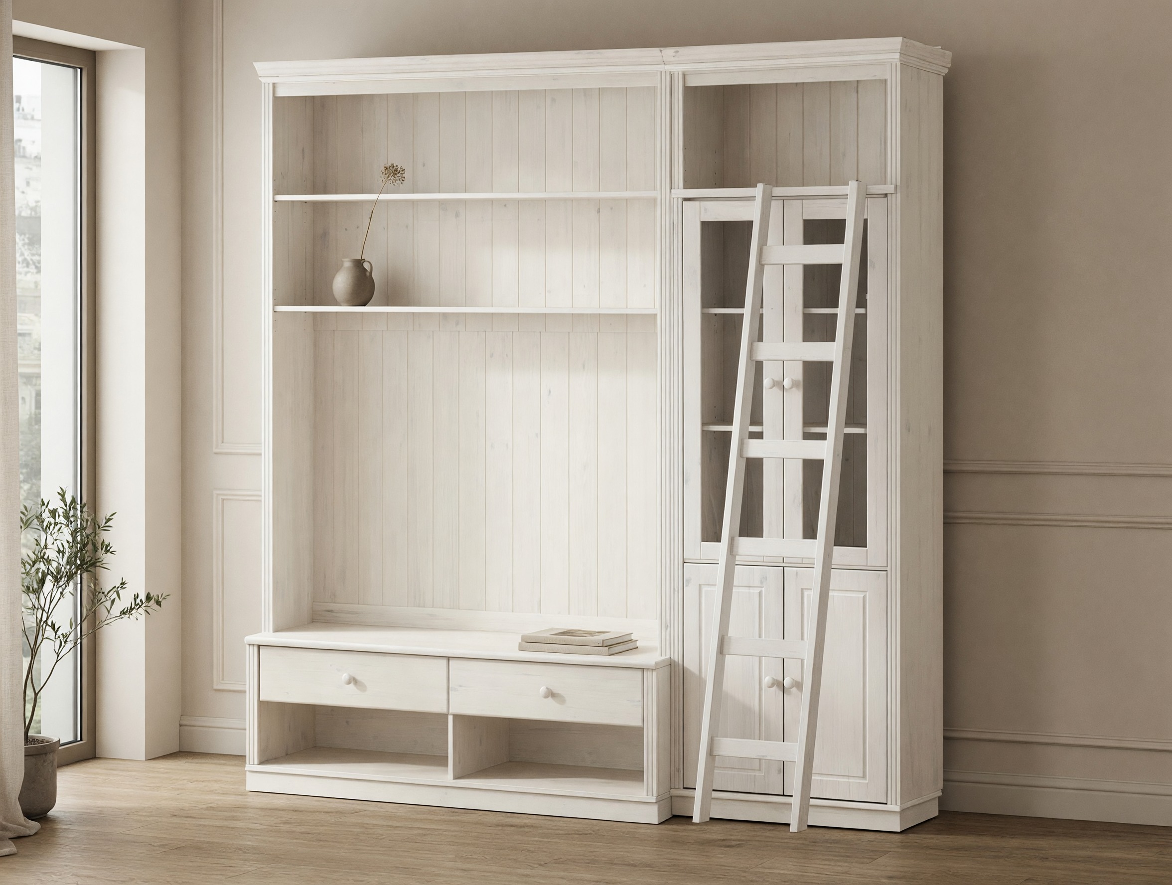 Wohnzimmer-Sets Saltoro 125 (Weiss)