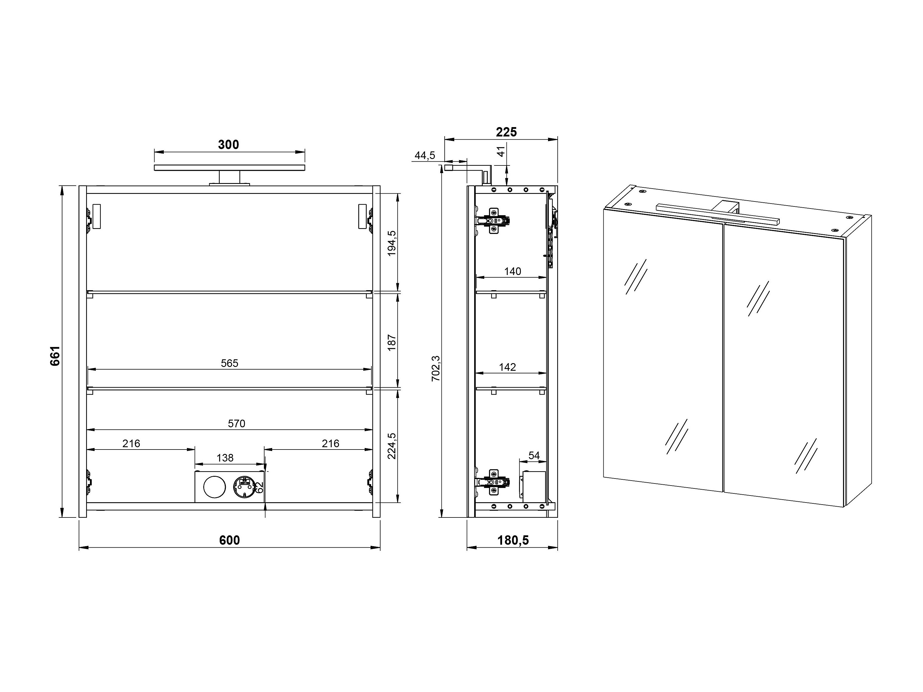 Badezimmer-Set Voseri 106