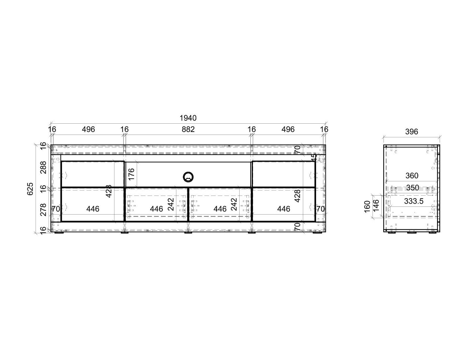 Wohnzimmer-Sets Ophtola 121 (Links)