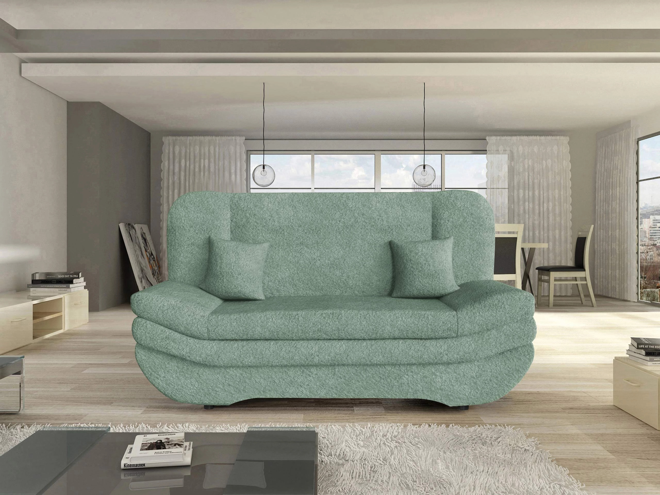 Schlafsofa Comfivo Silva (Coral 55)