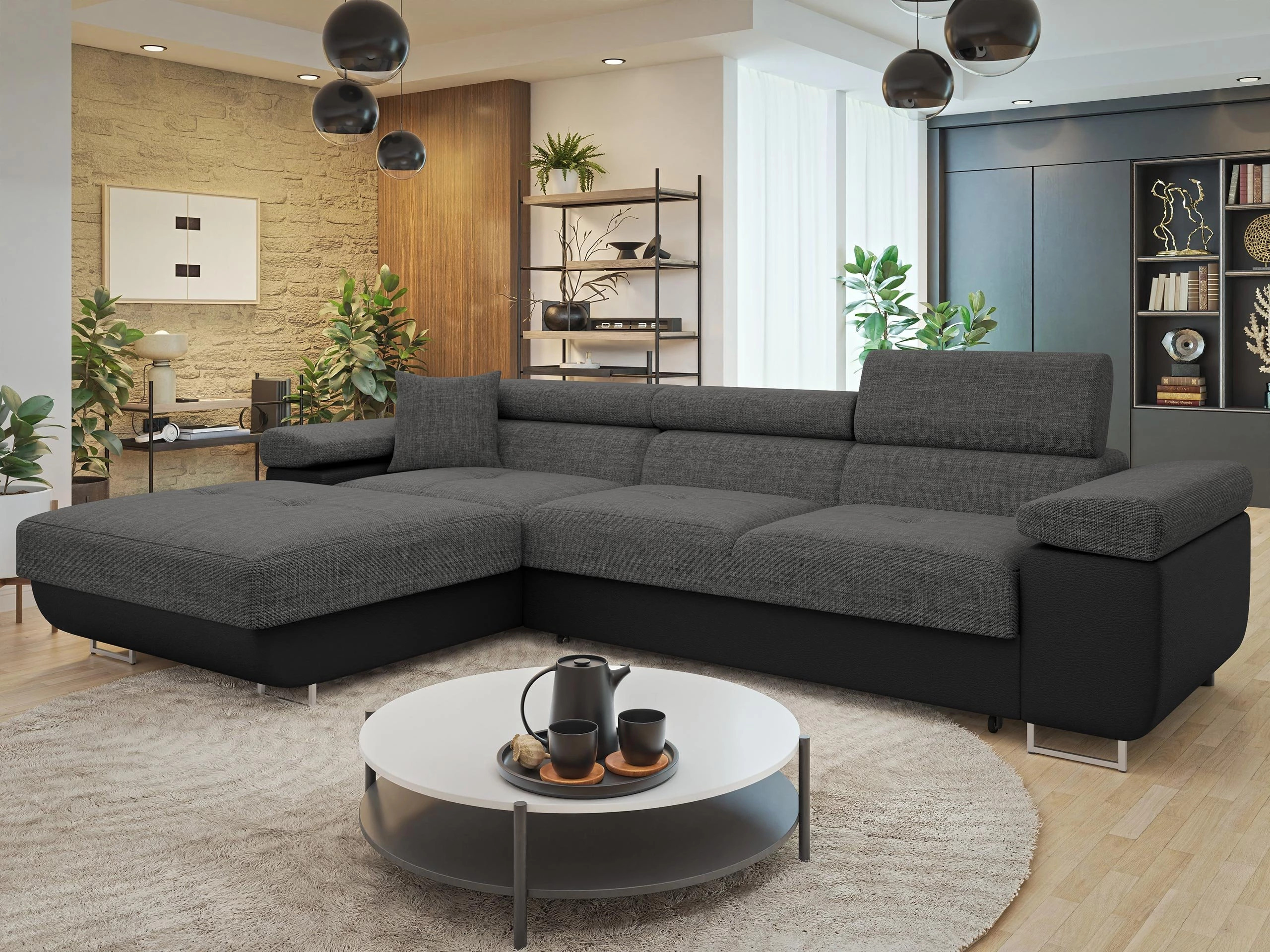 Ecksofa Comfivo Vinetum II (Soft 011 + Lux 06)