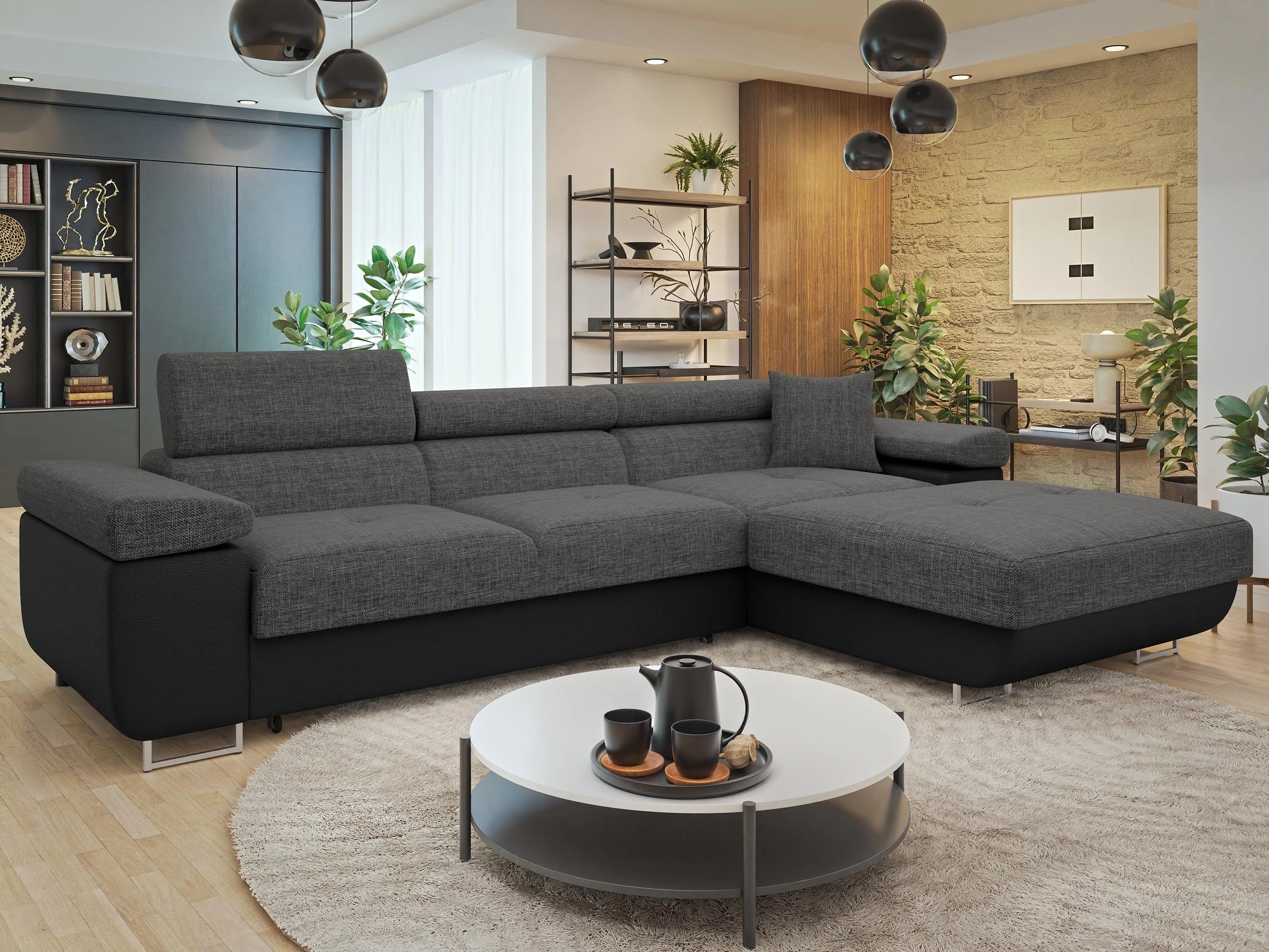 Ecksofa Comfivo Vinetum II (Soft 011 + Lux 06)