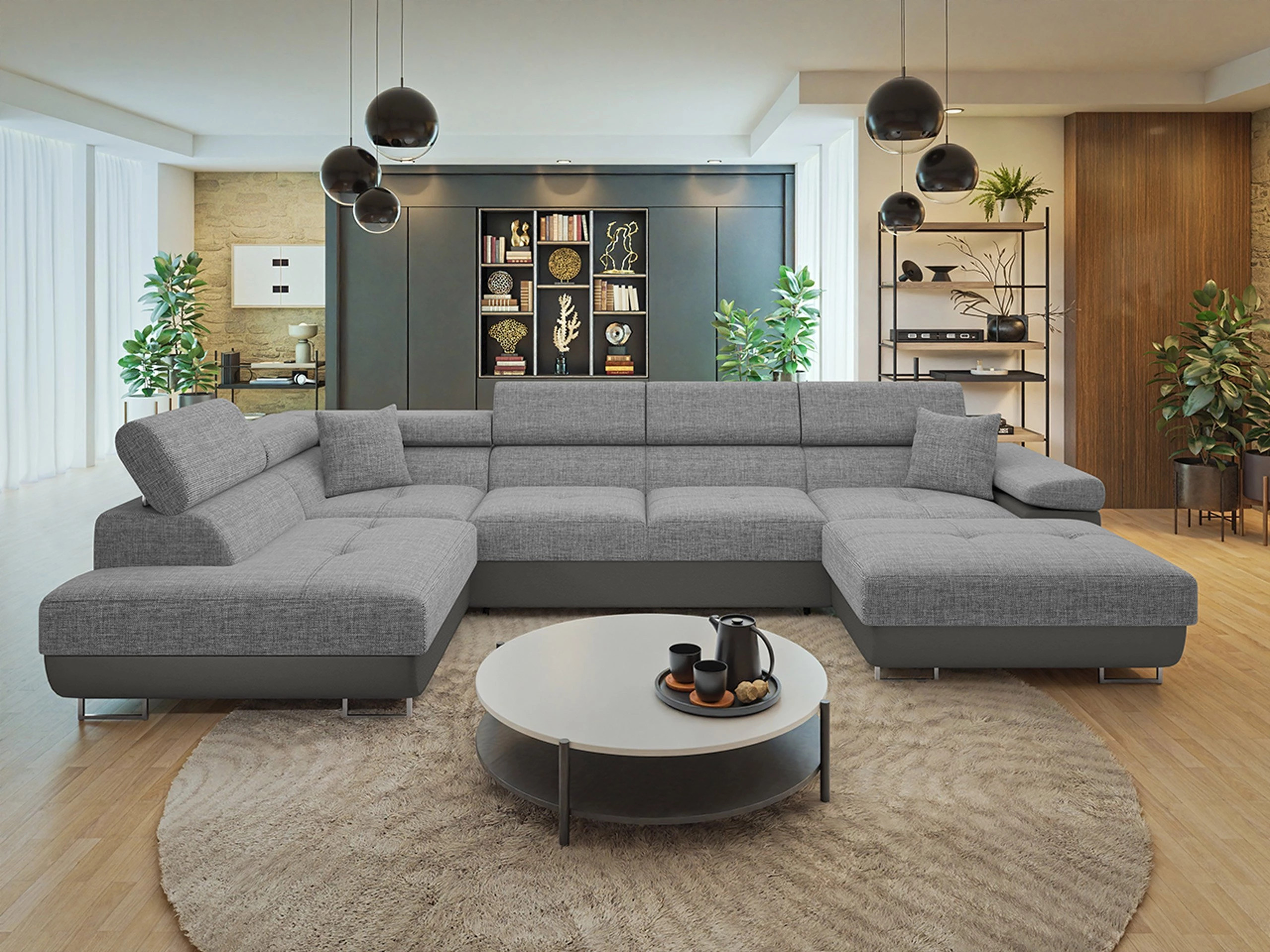 Ecksofa Comfivo Vinetum III (Soft 029 + Lux 05)