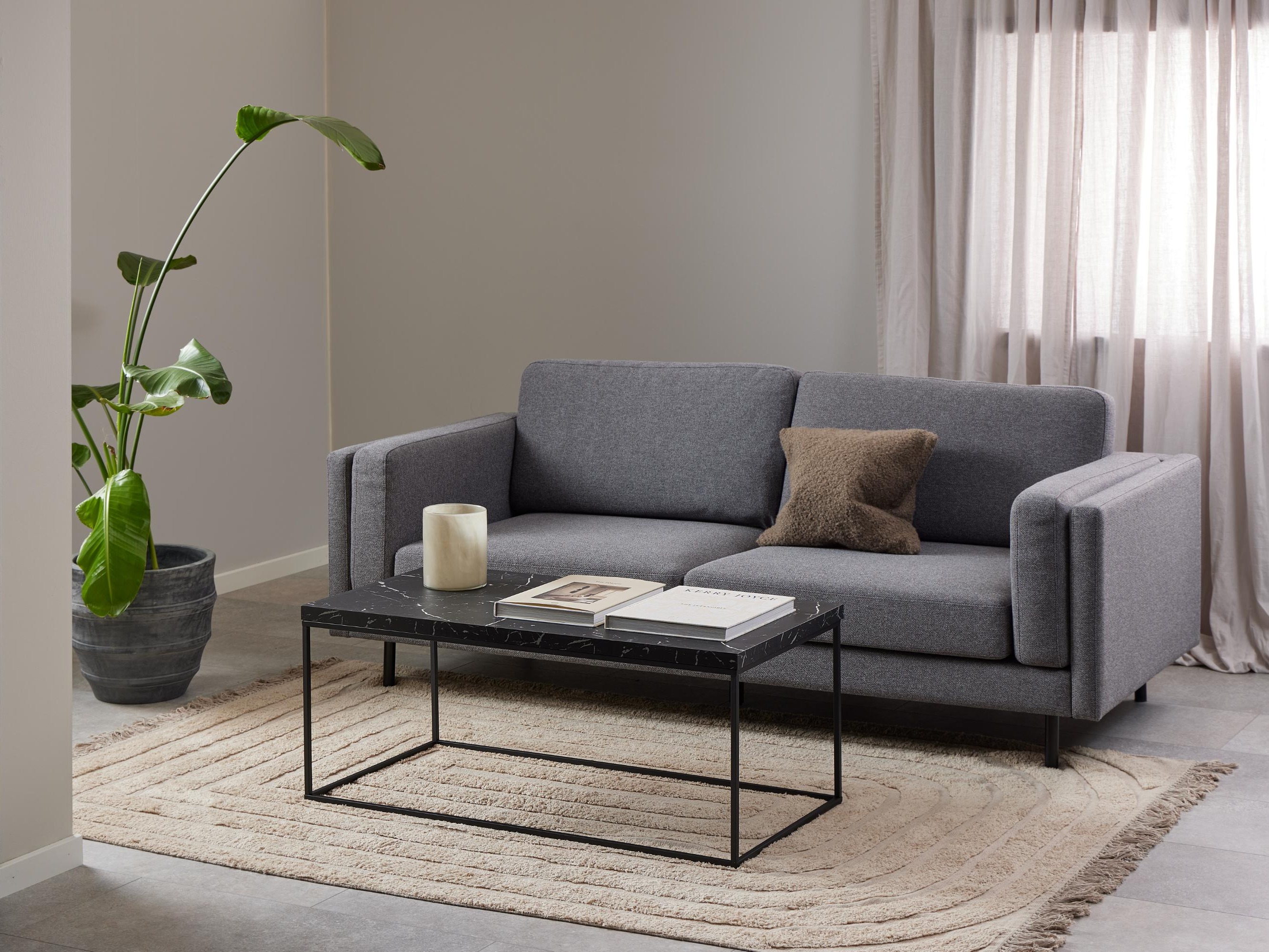 Couchtisch Norsica 836 (Schwarz)