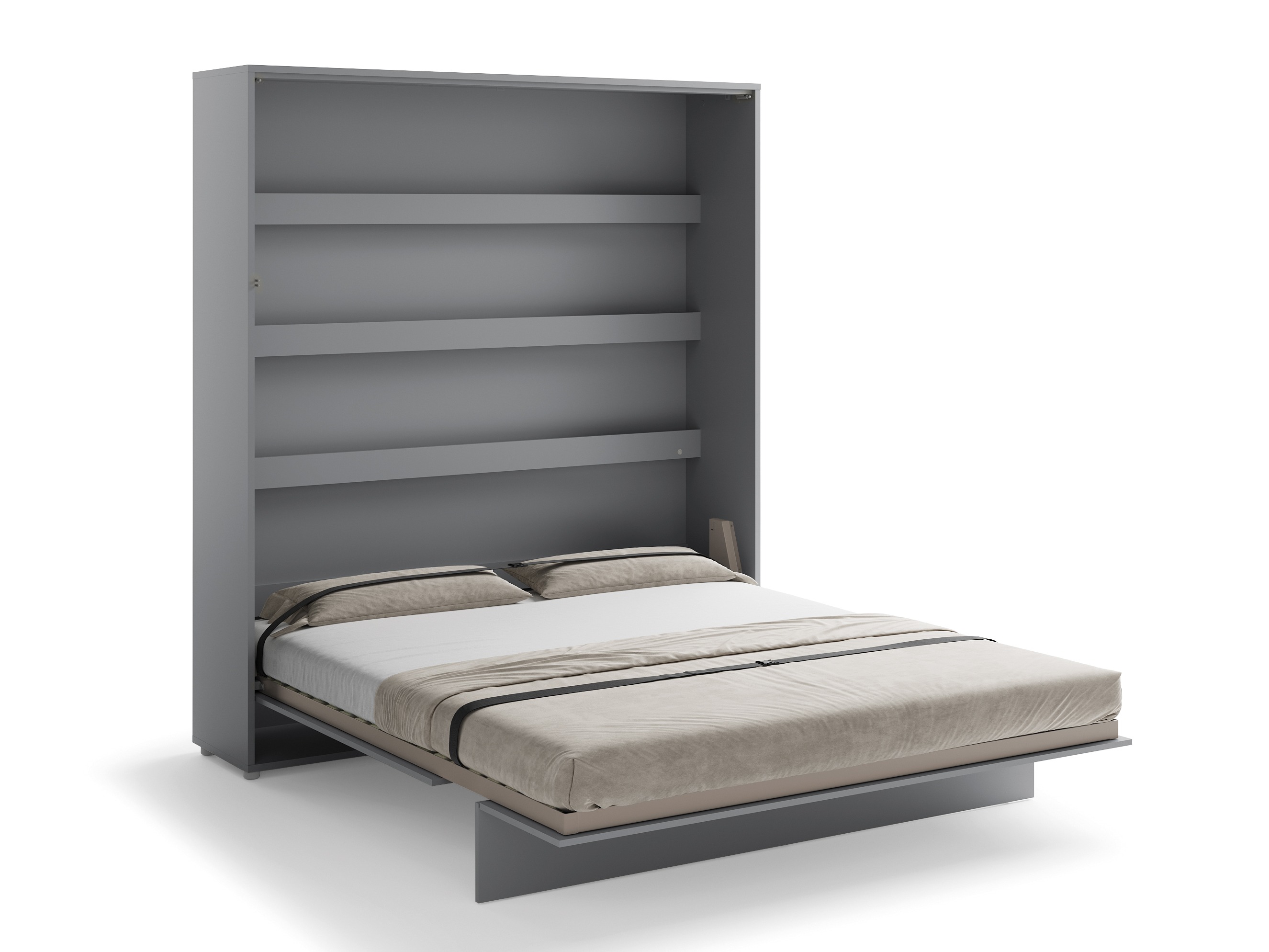 Schrankbett Concept Pro Lenart (Grau)