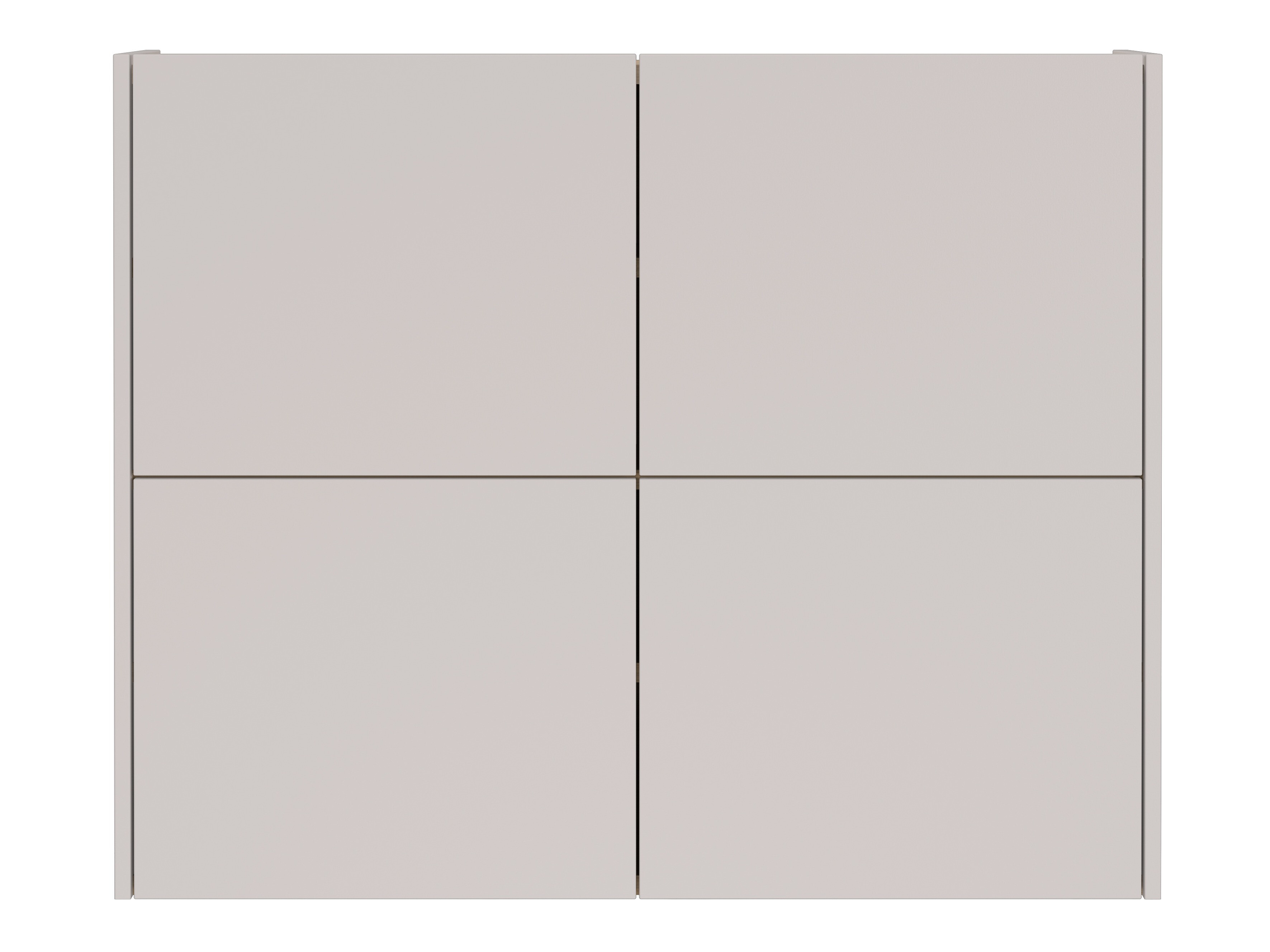 Schuhschrank Levfena 101 (Kaschmir + Navarra eichenholzoptik)