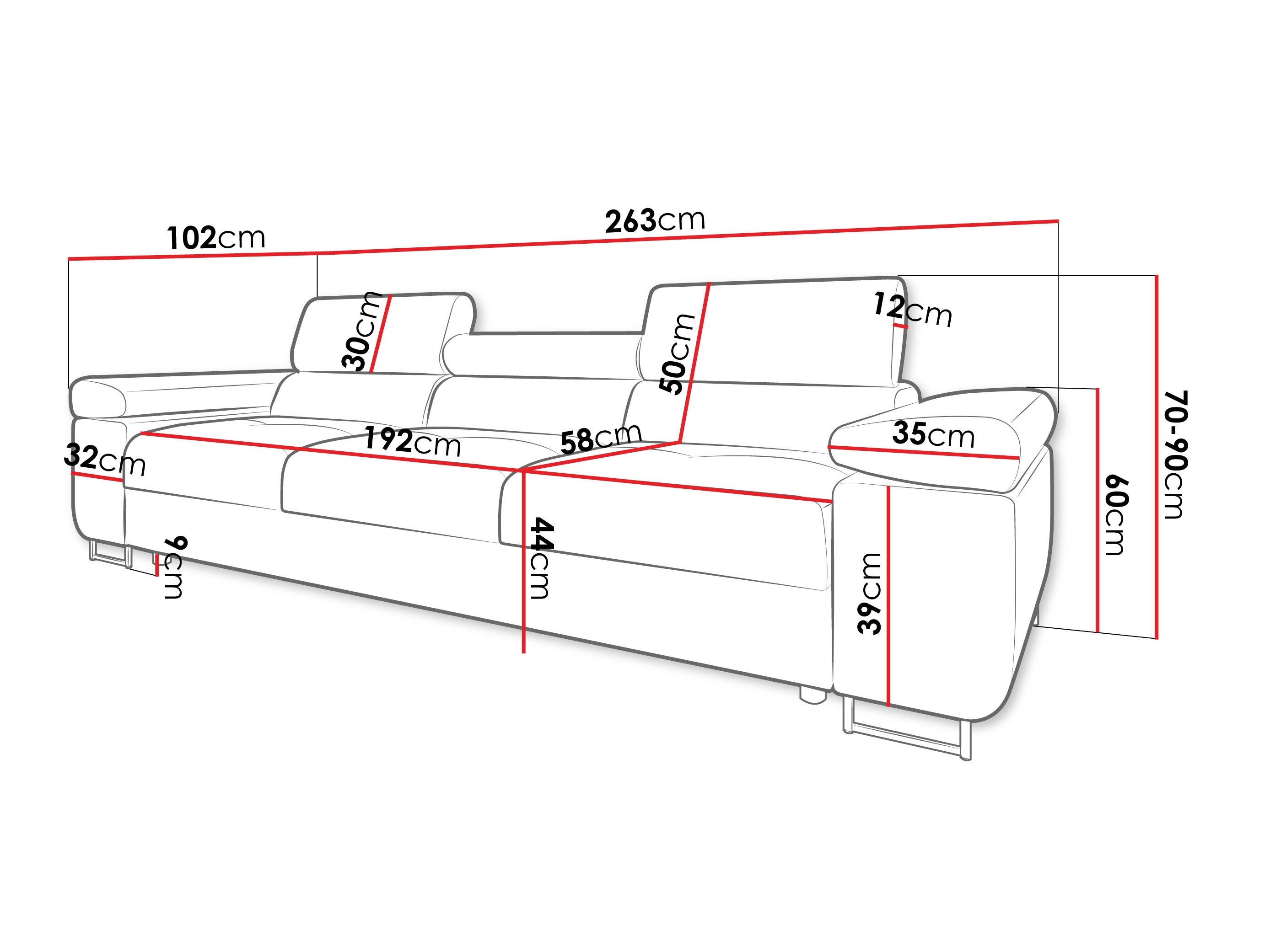 Sofa Comfivo Vinetum III (Flow 06)