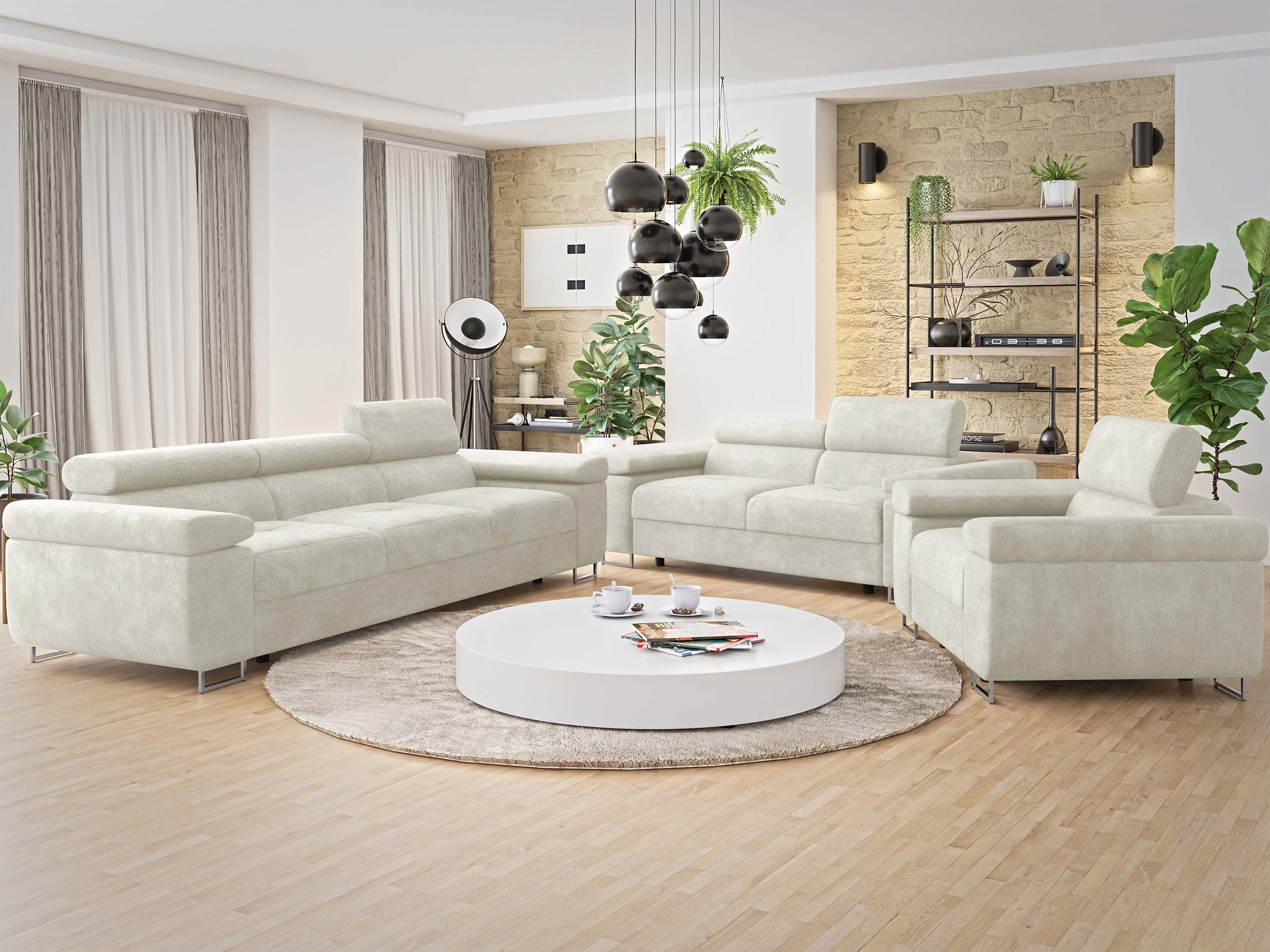 Polstermöbel-Set Comfivo Vinetum (Lumo 55)