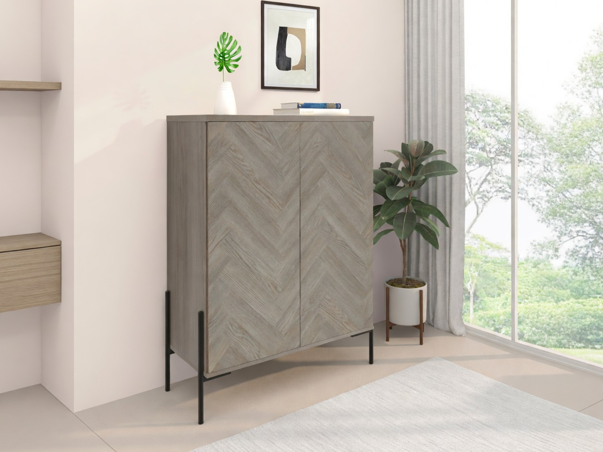 Sideboard Denton 1524 (Eichenholzoptik)