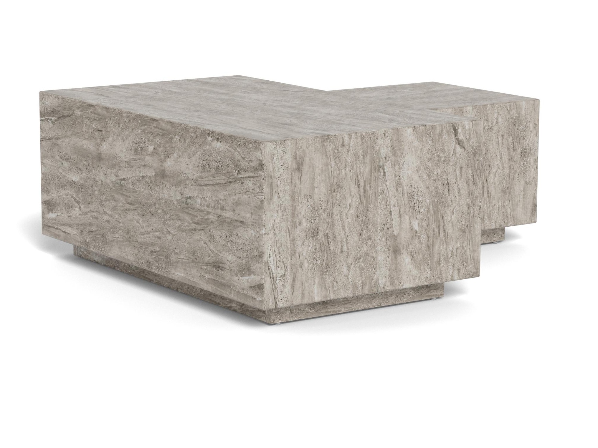 Couchtischset Norsica 894 (Grauer Marmor)