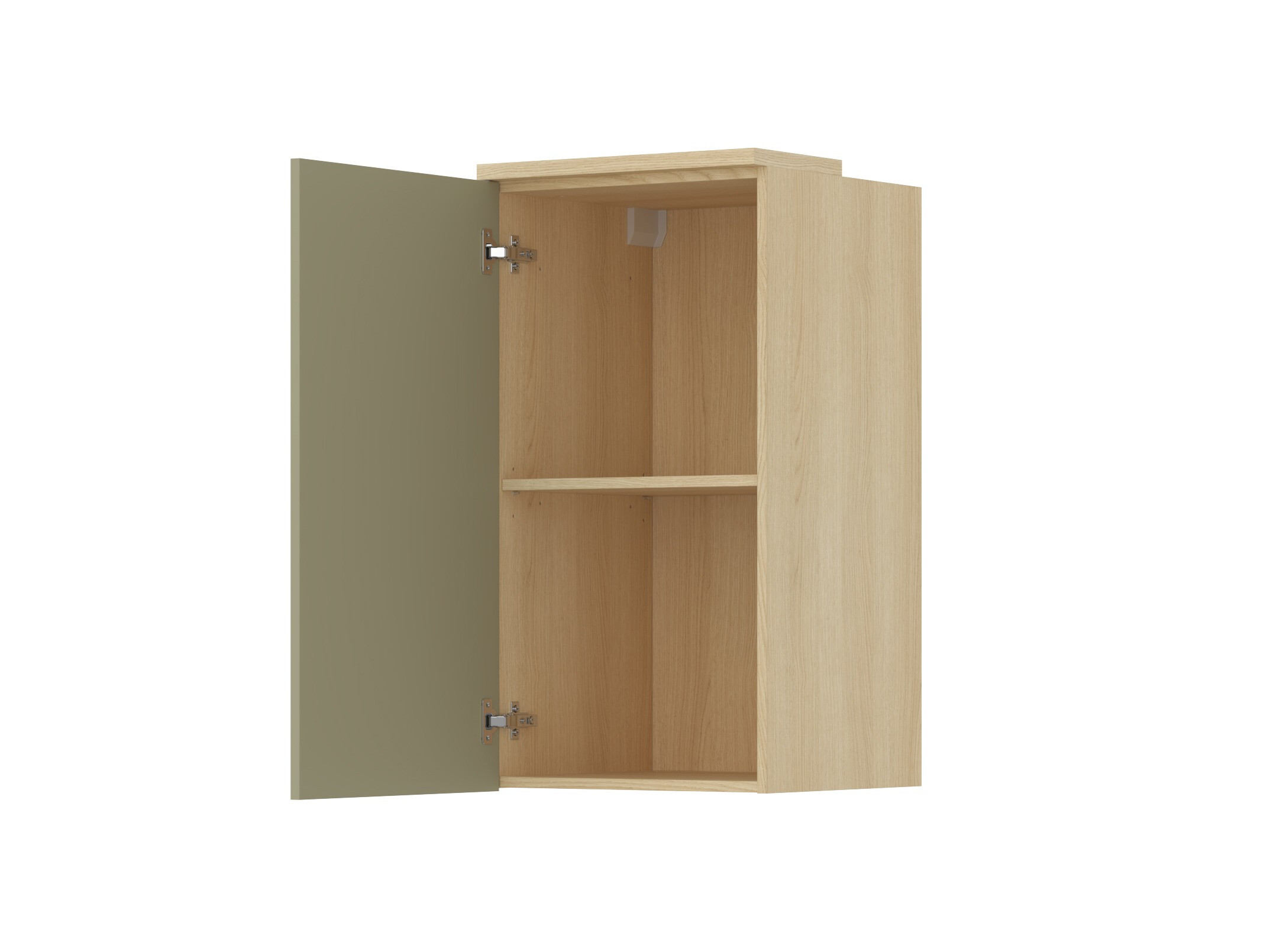 Hängeschrank Nolcala 102 (Eichenholzoptik + Eukalyptus)