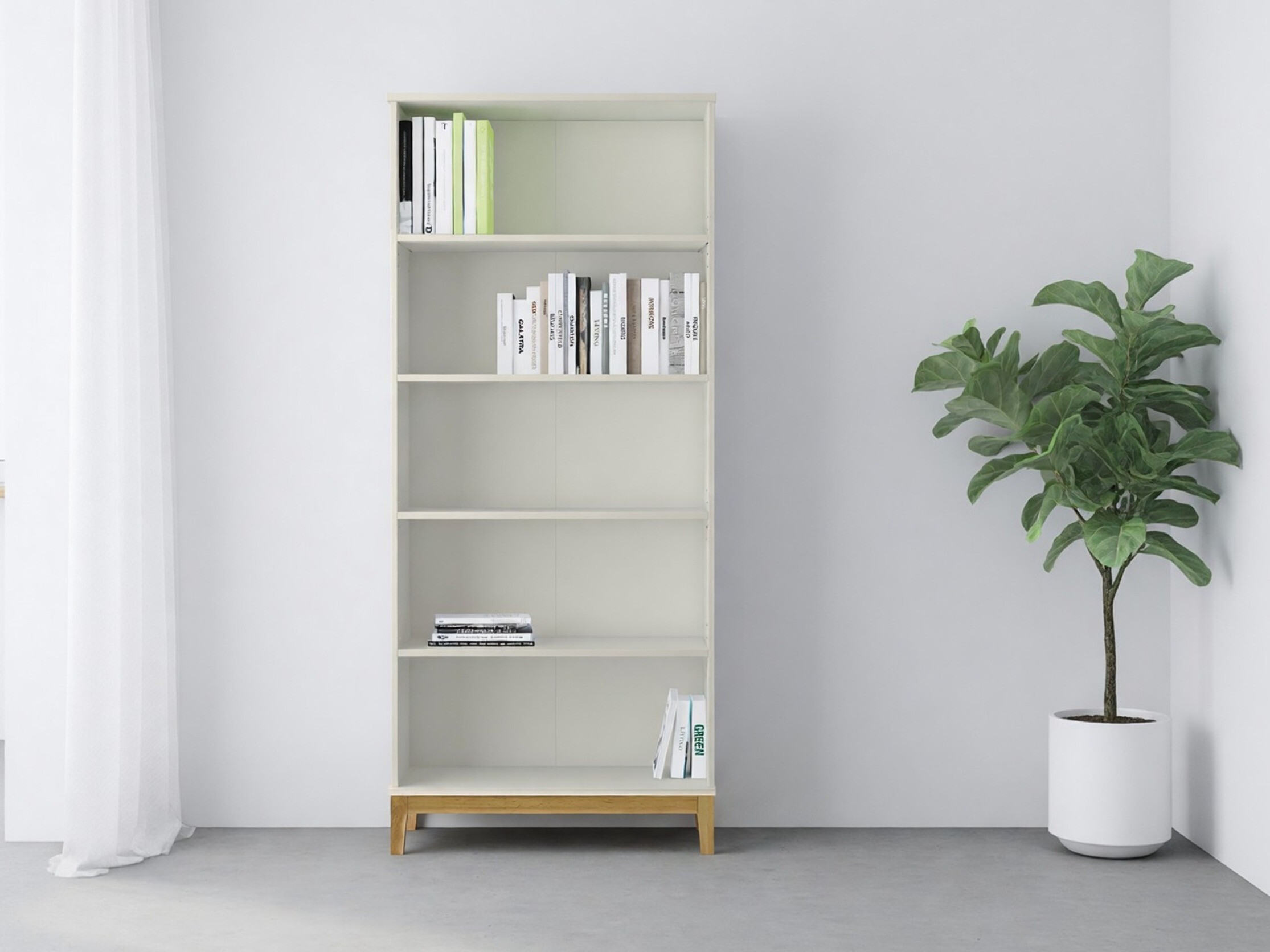 Regal Felmelo 101 (Weiss + Wotan Eiche)