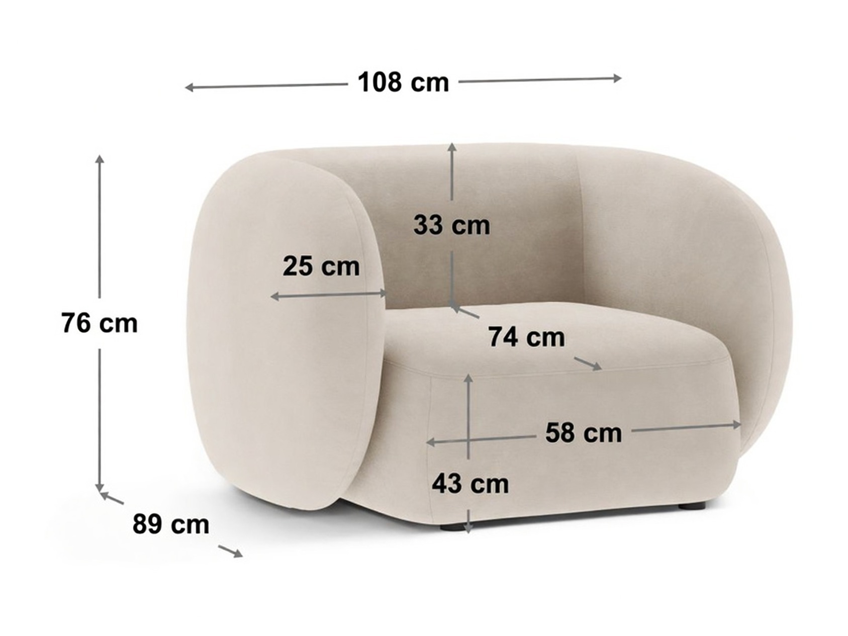 Sessel Nolala 103 (Baloo 2073)