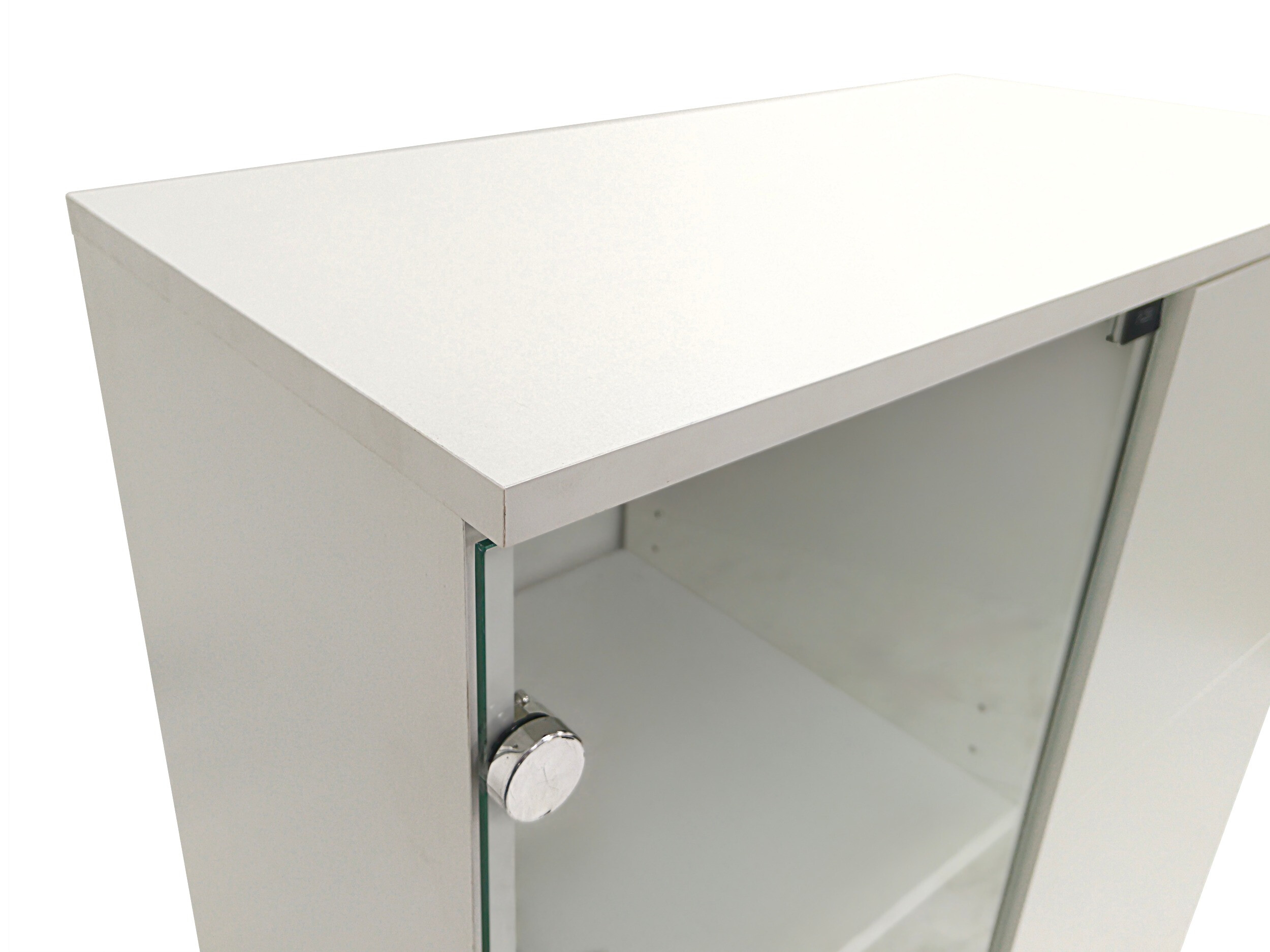 Sideboard Felmelo 102 (Weiss + Wotan Eiche)