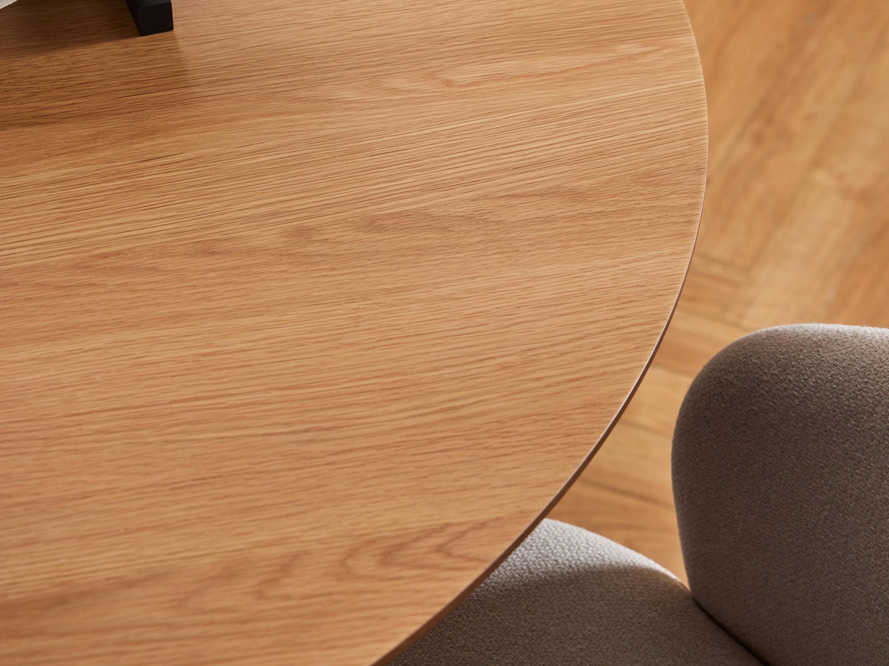 Tisch Norsica 909 (Schwarz + Eichenholzoptik)