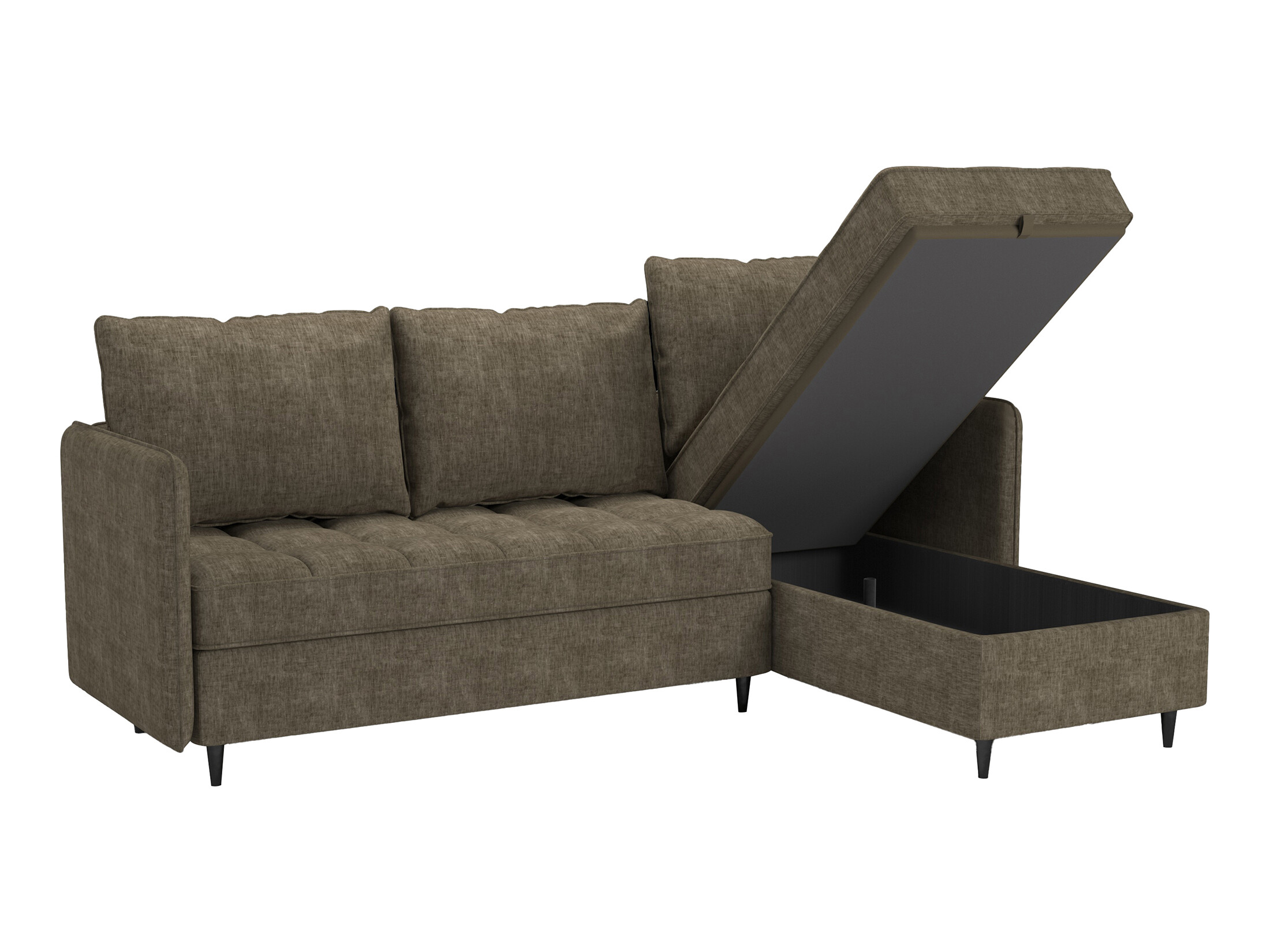 Ecksofa Denton 1529 (Braun)