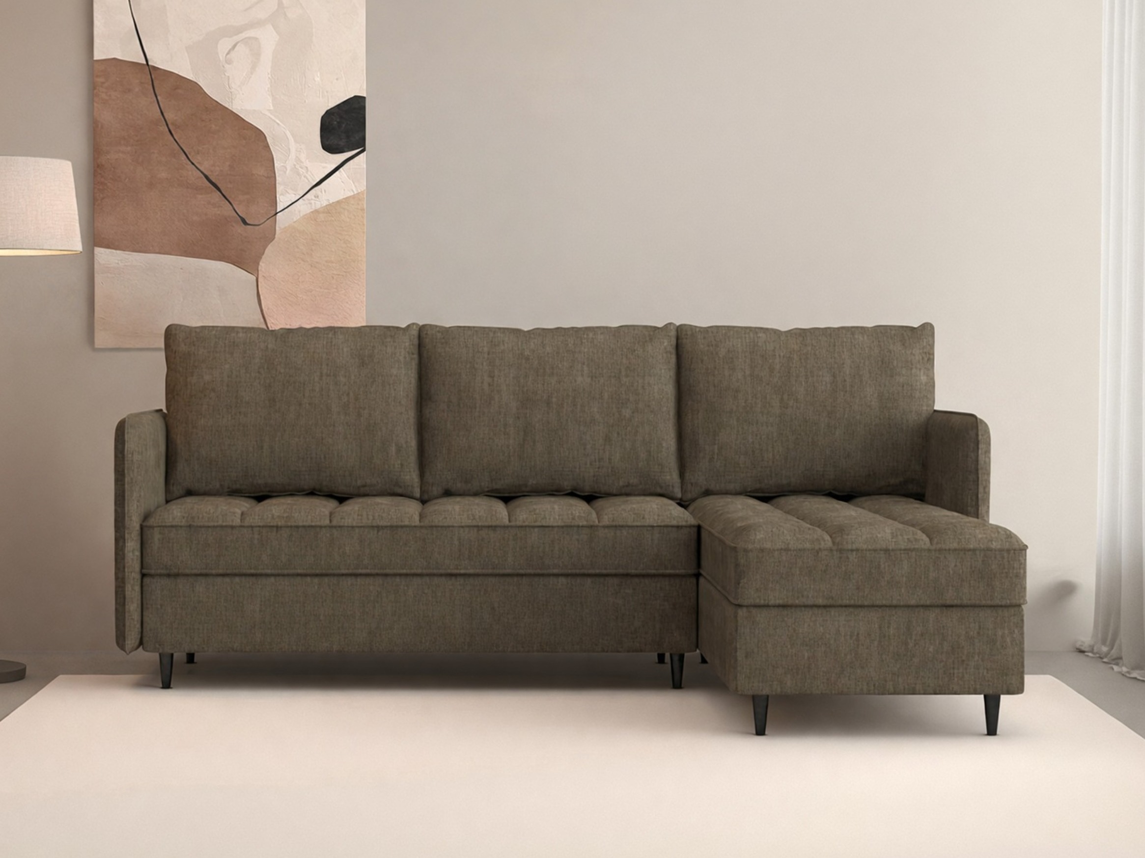 Ecksofa Denton 1529 (Braun)