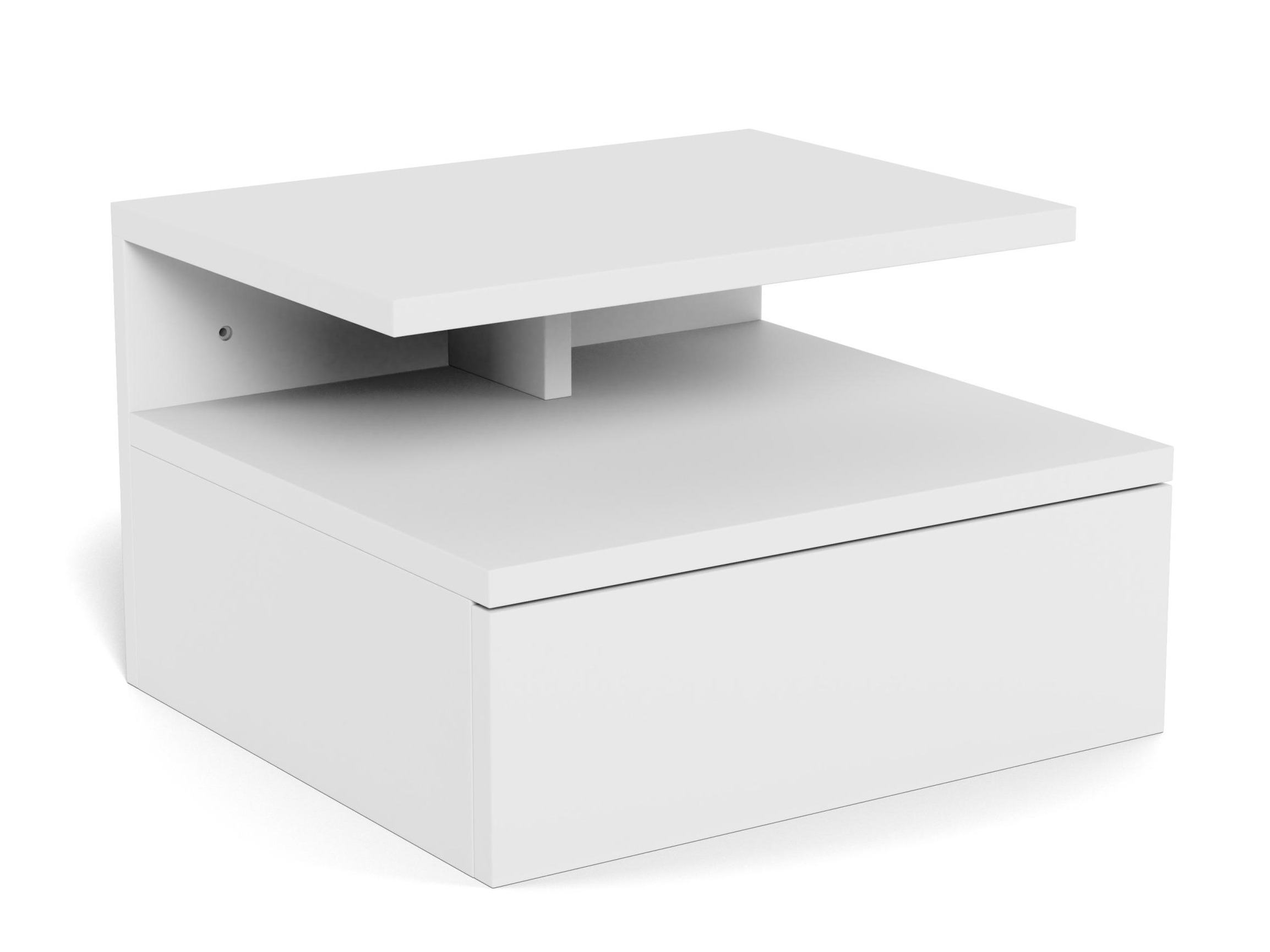 Nachttisch Norsica 970 (Weiss)