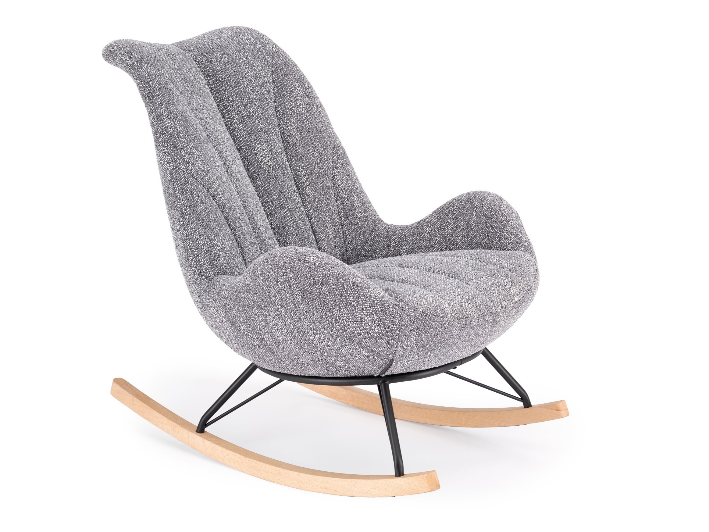 Schaukelstuhl Houston 2099 (Grau)
