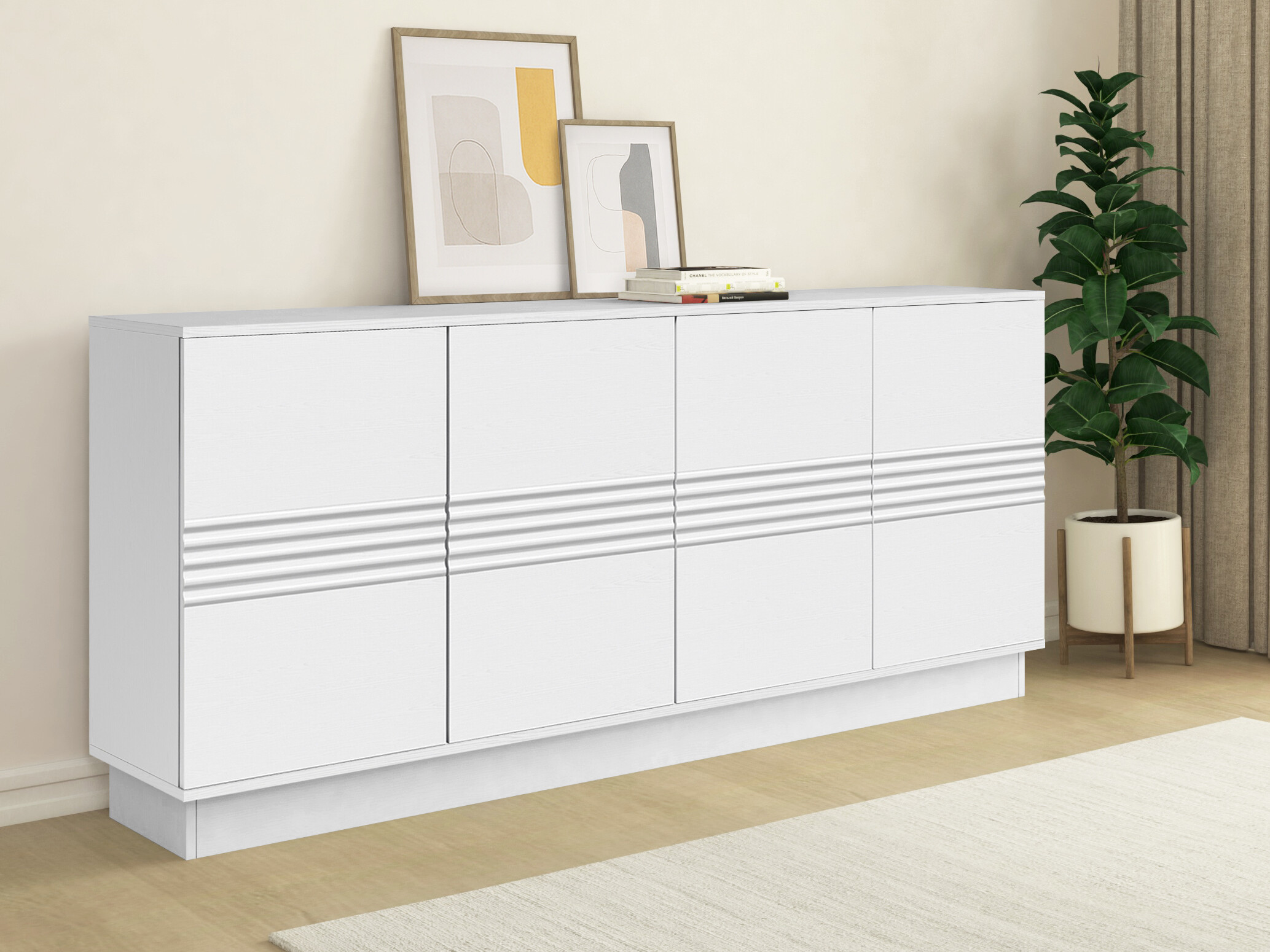 Sideboard Denton 1527 (Weiss)