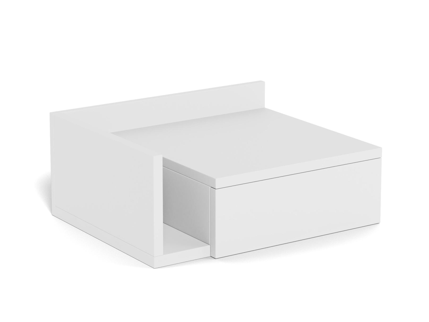 Nachttisch Norsica 969 (Weiss)