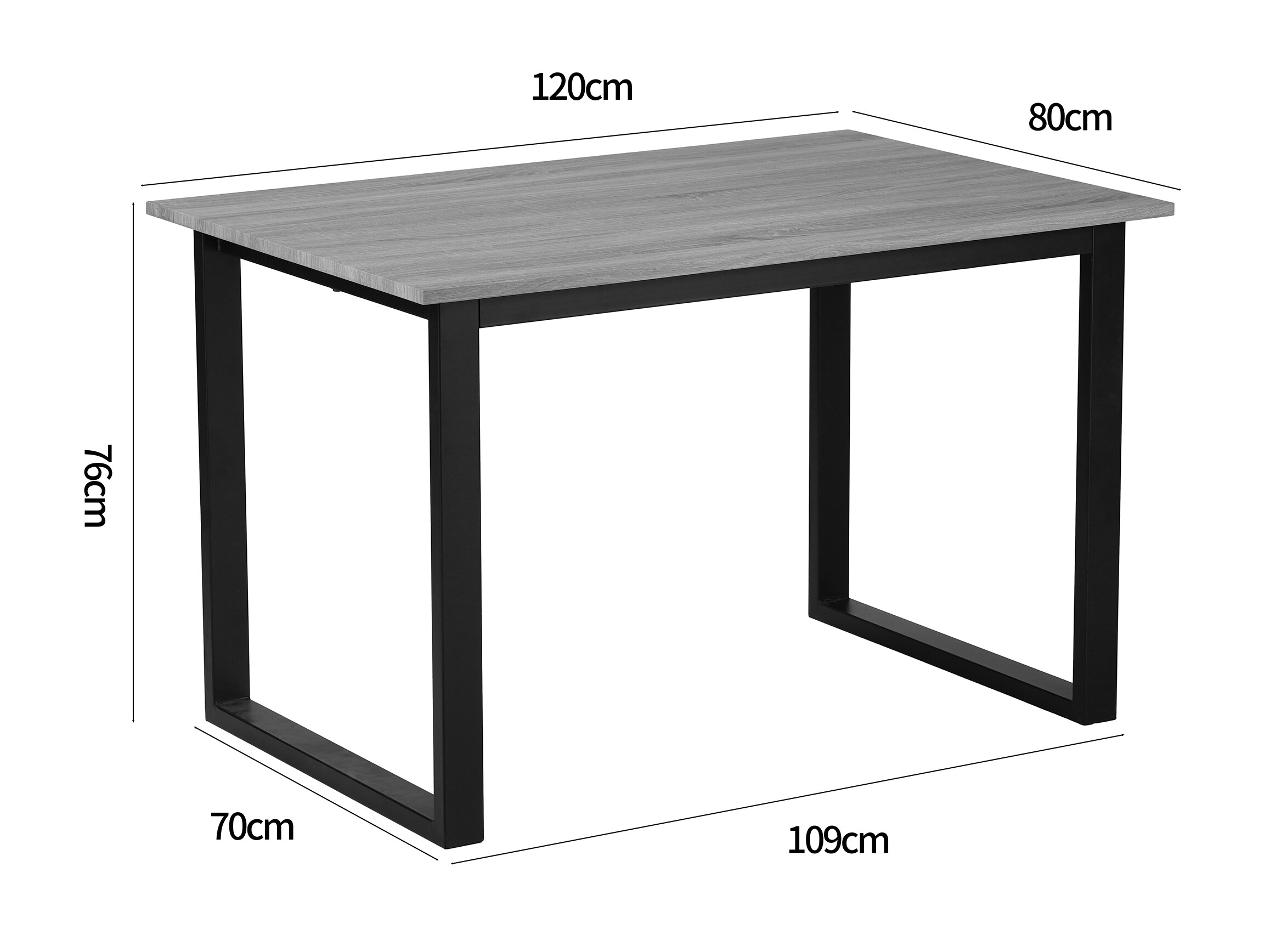 Tisch Denton 1530 (Eichenholzoptik)
