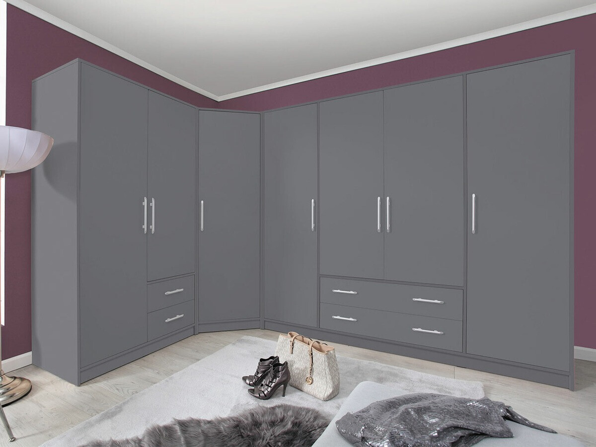 Kleiderschrank Cavmero 101 (Anthrazit)