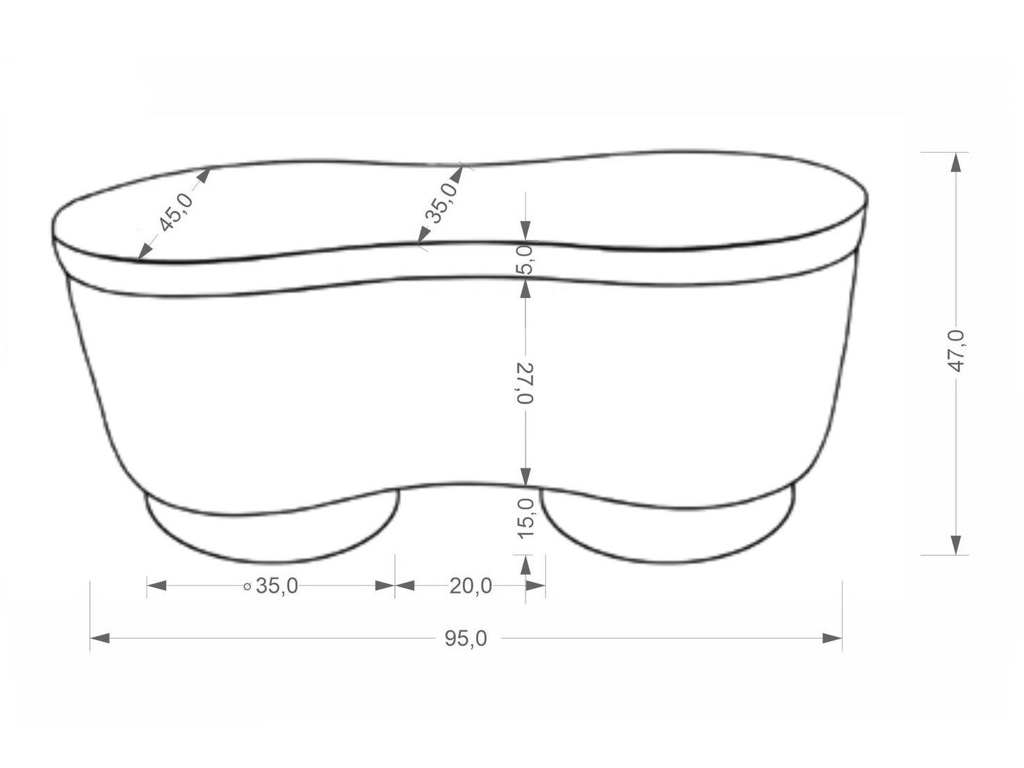 Polsterbank Houston 2110 (Beige)