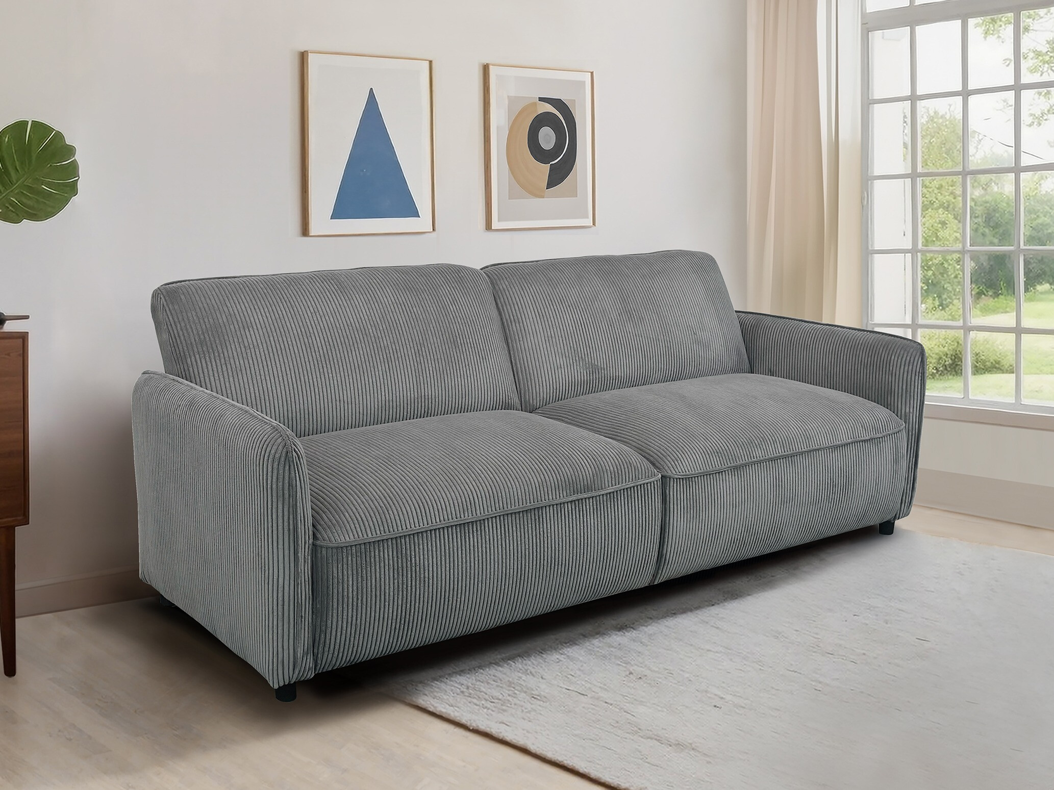 Schlafsofa Denton 1536 (Grau)