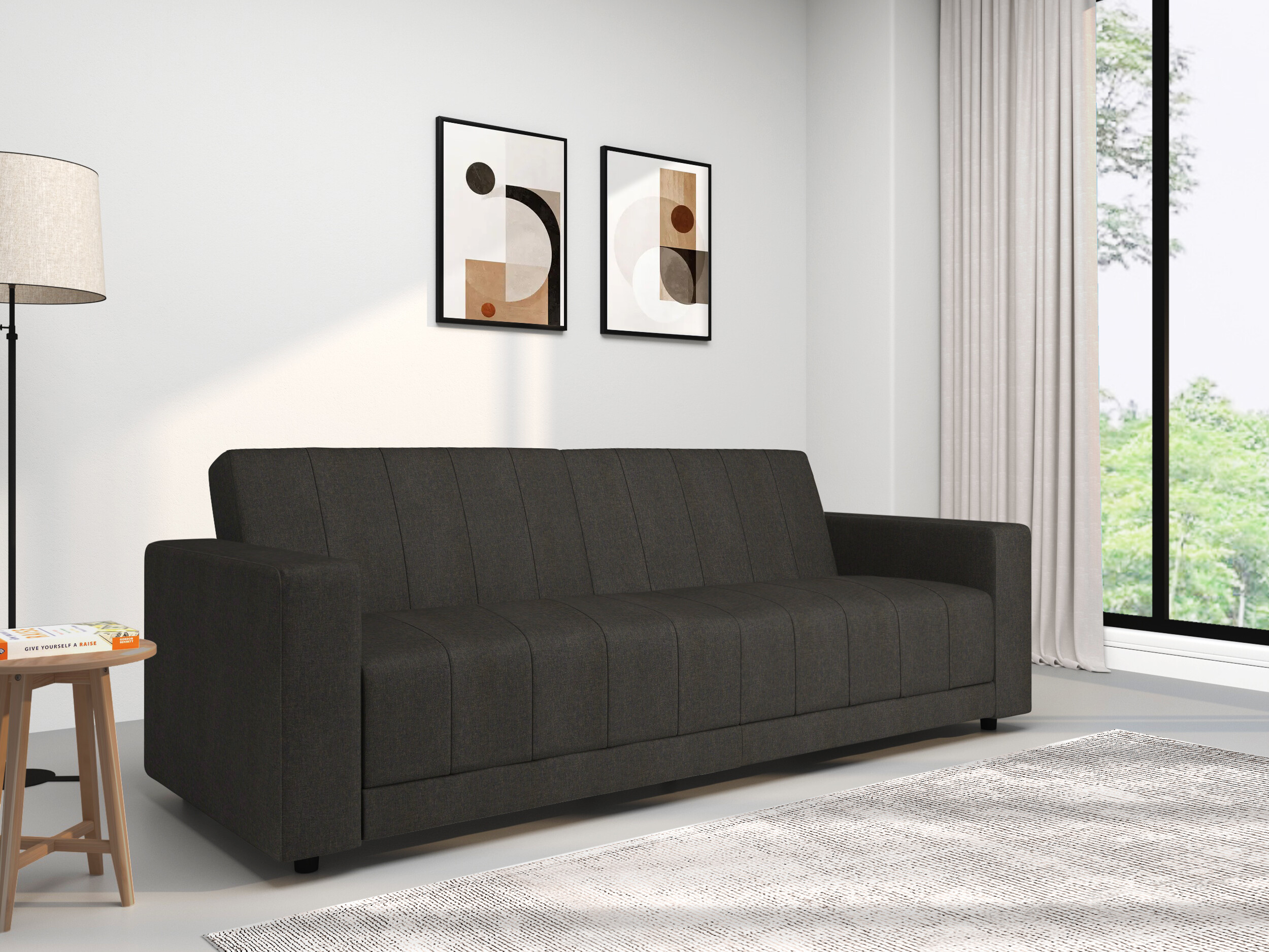 Schlafsofa Tulsa 679 (Dunkelbraun)
