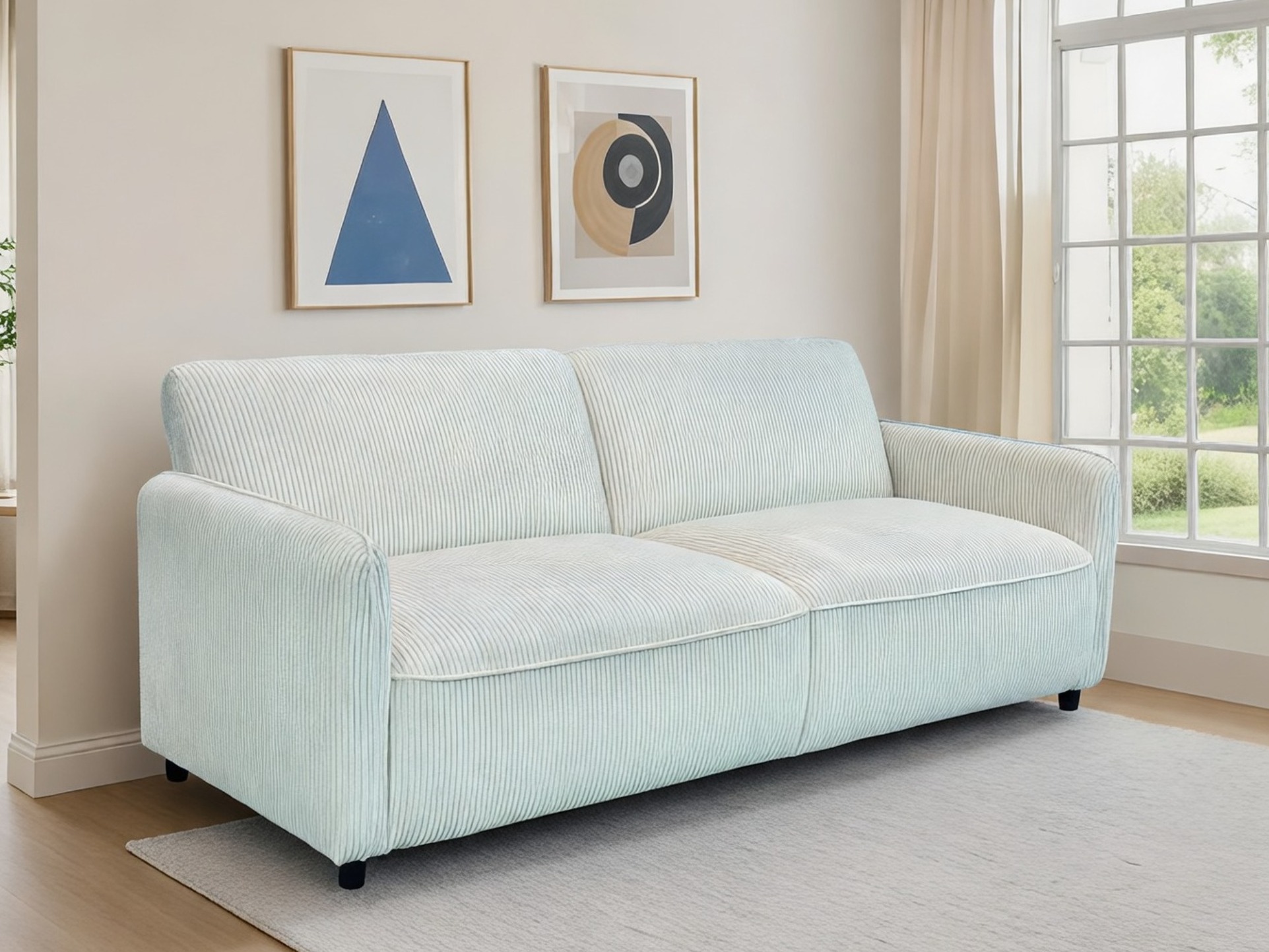 Schlafsofa Tulsa 680 (Cremefarben)