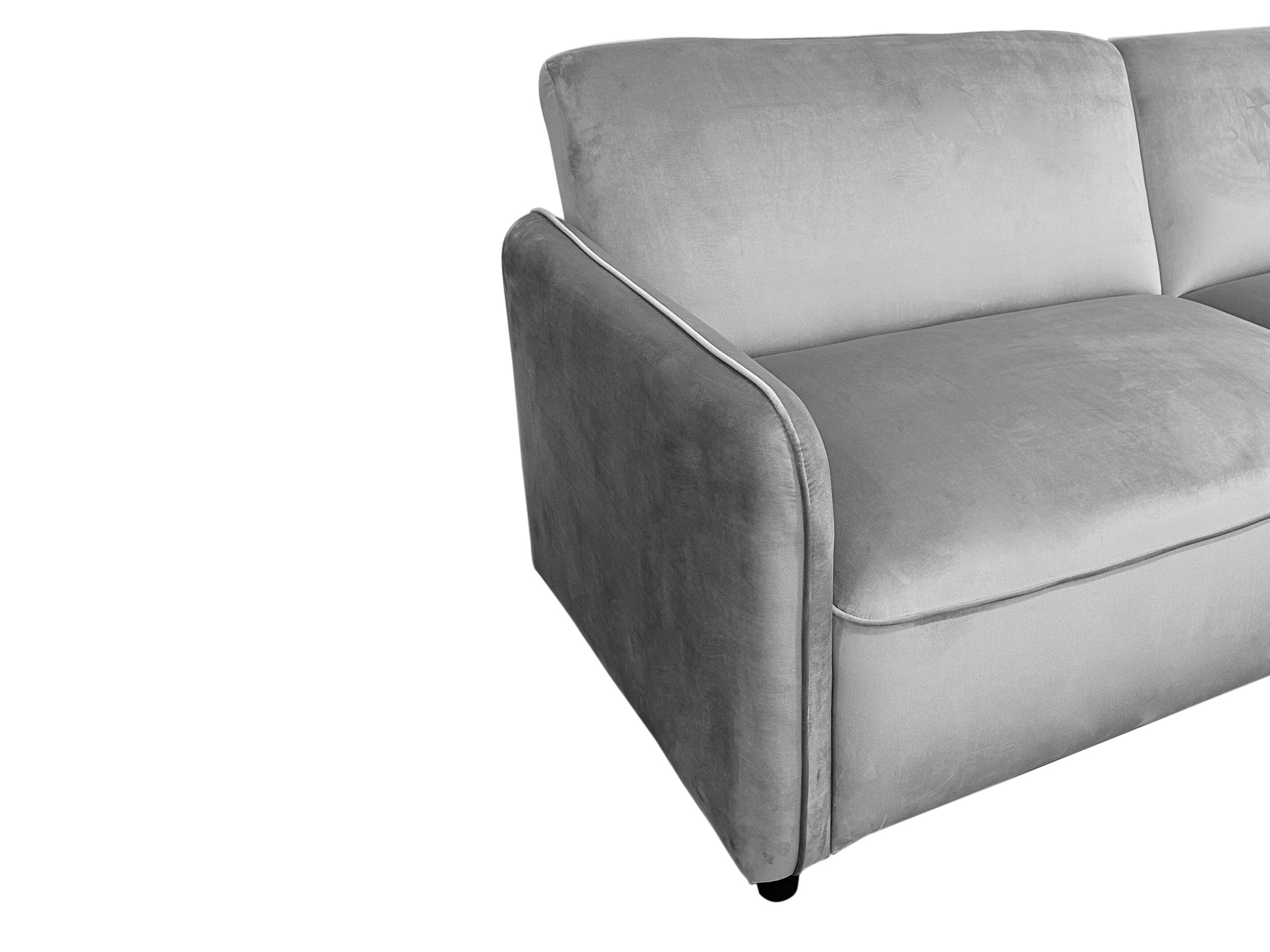 Schlafsofa Tulsa 681 (Hellgrau)